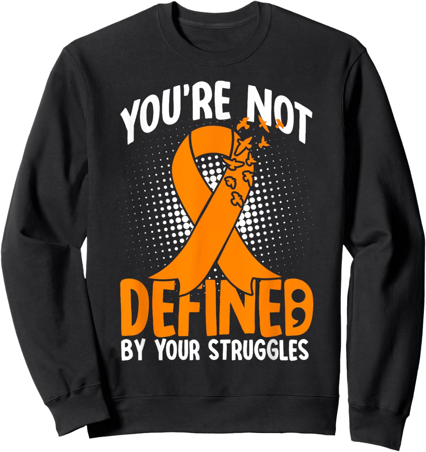 Self Harm Awareness Motivational Positive Mindfulness Sweatshirt - Sweatshirt | Black