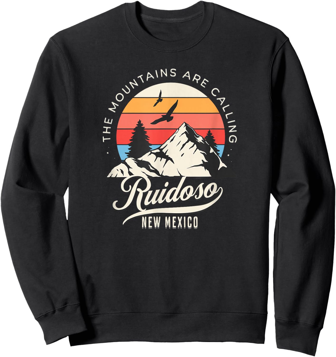 Ruidoso New Mexico Sweatshirt - Sweatshirt | Black