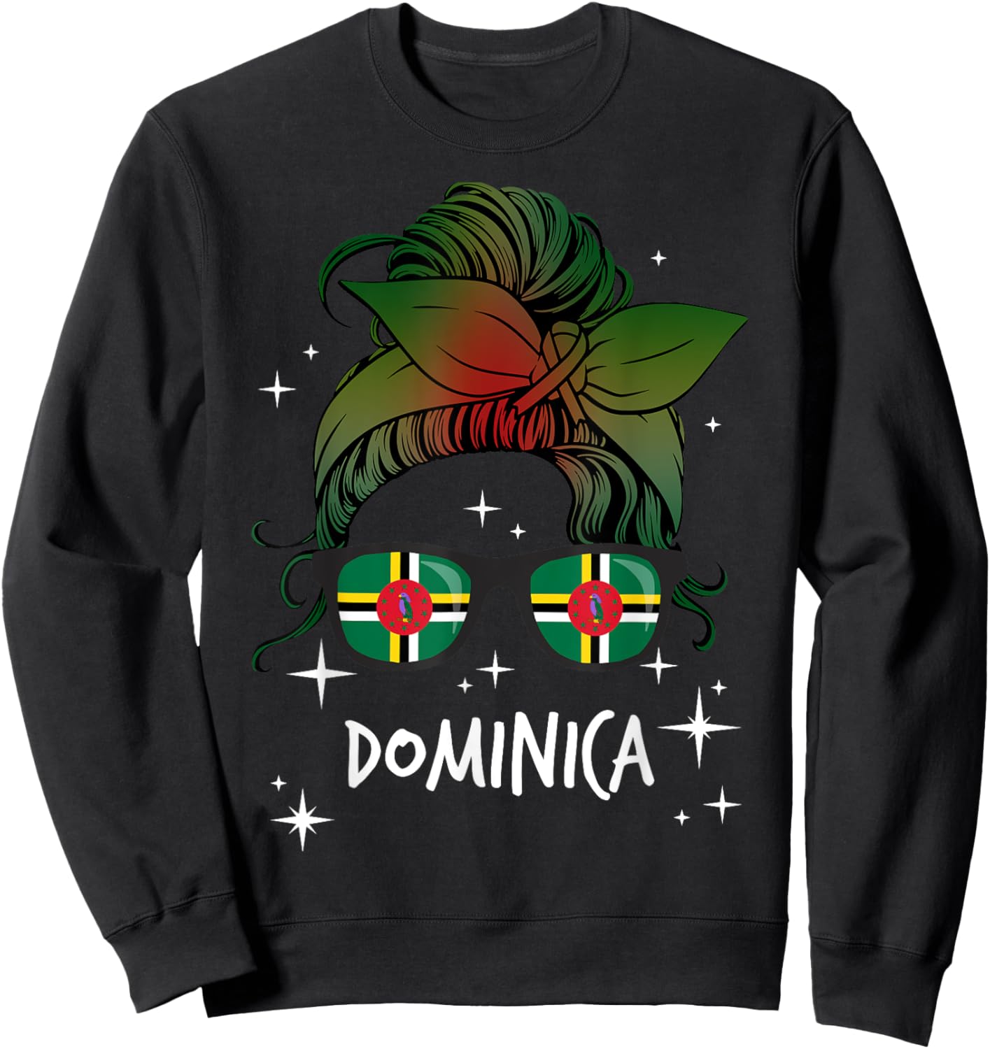 Dominica Sweatshirt - Sweatshirt | Black