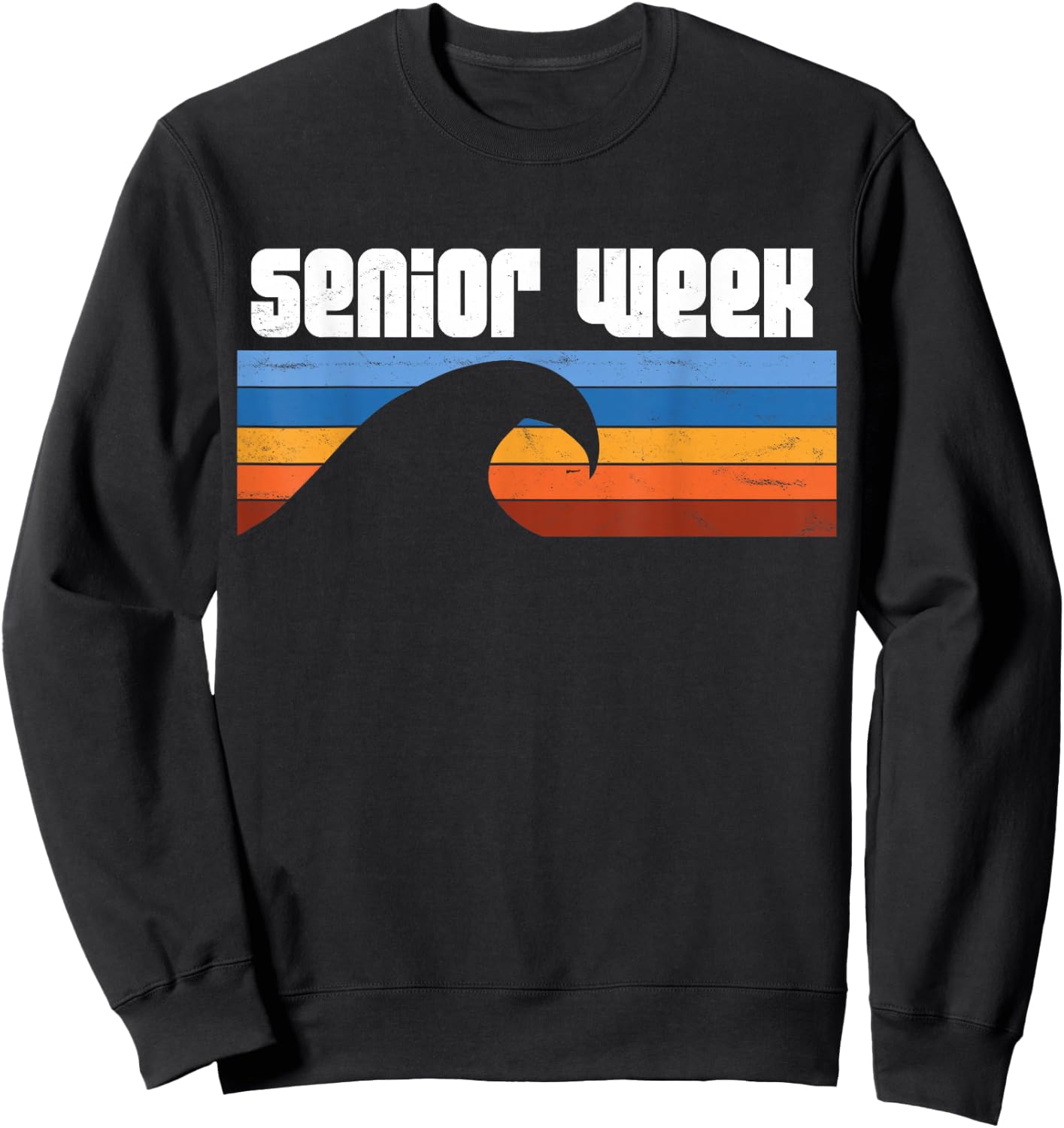 Beach Trip - Senior Week & Spring Break Vacation Party Sweatshirt - Sweatshirt | Black