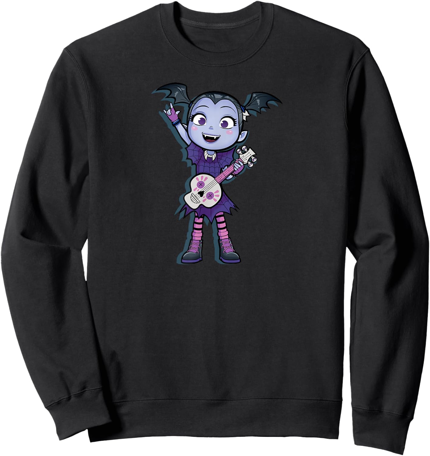 Disney Halloween Vampirina Rock on Sweatshirt - Sweatshirt | Black