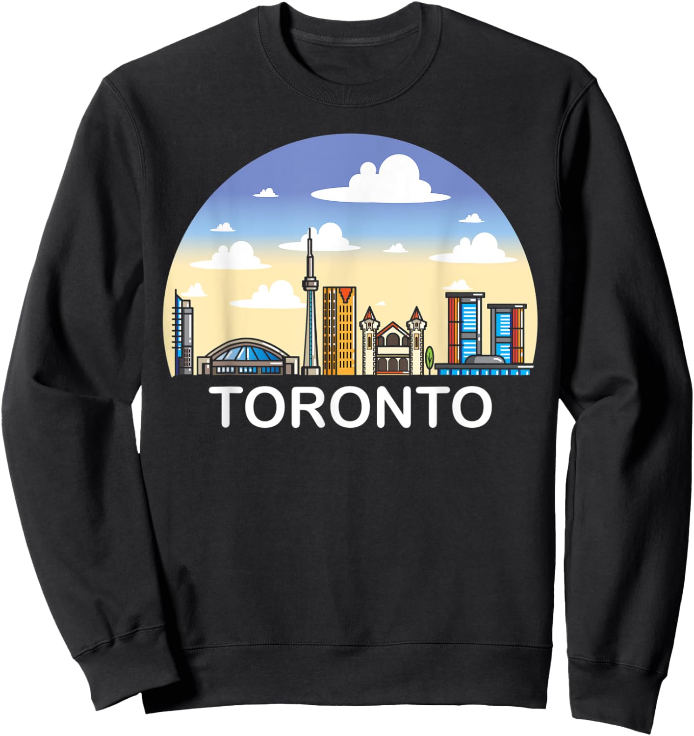 Toronto Ontario Canada Sweatshirt - Sweatshirt | Black
