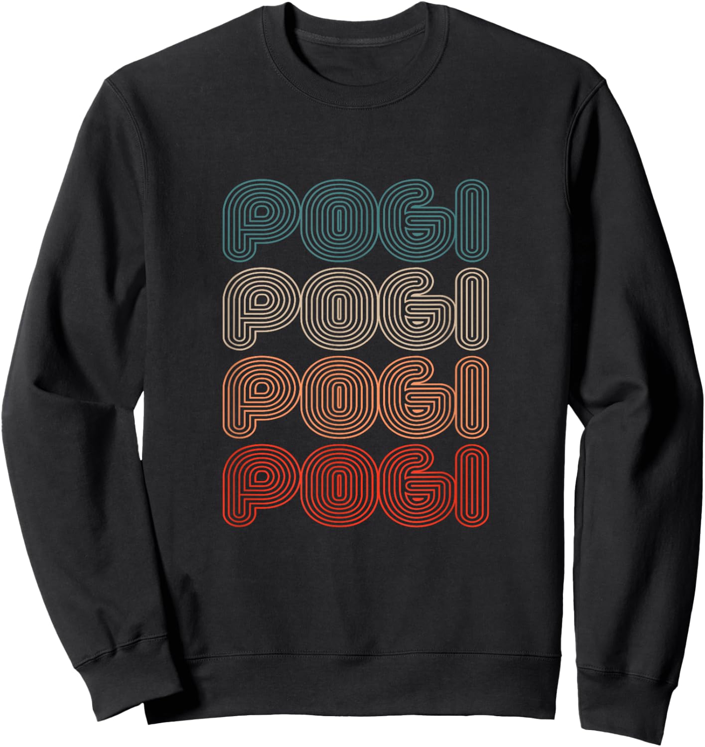 Pogi Funny Filipino Philippines Pinoy Pogi Sweatshirt - Sweatshirt | Black