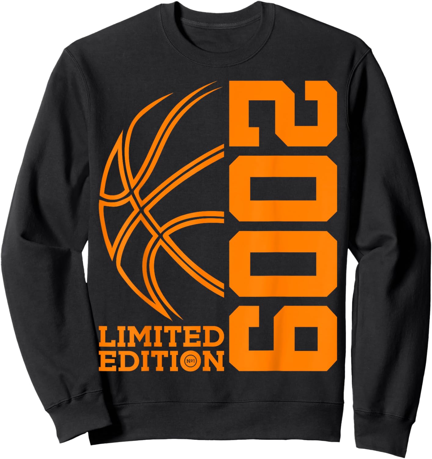 JAHRGANG 2009 OUTFIT ZUM 16. GEBURTSTAG 16th Birthday Basketball Limited Edition 2009 Sweatshirt - Sweatshirt | Black