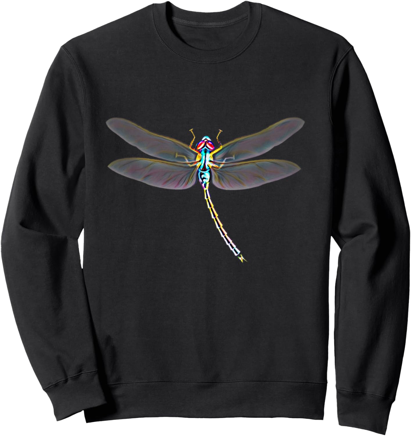 Dragonfly Insect Sweatshirt - Sweatshirt | Black