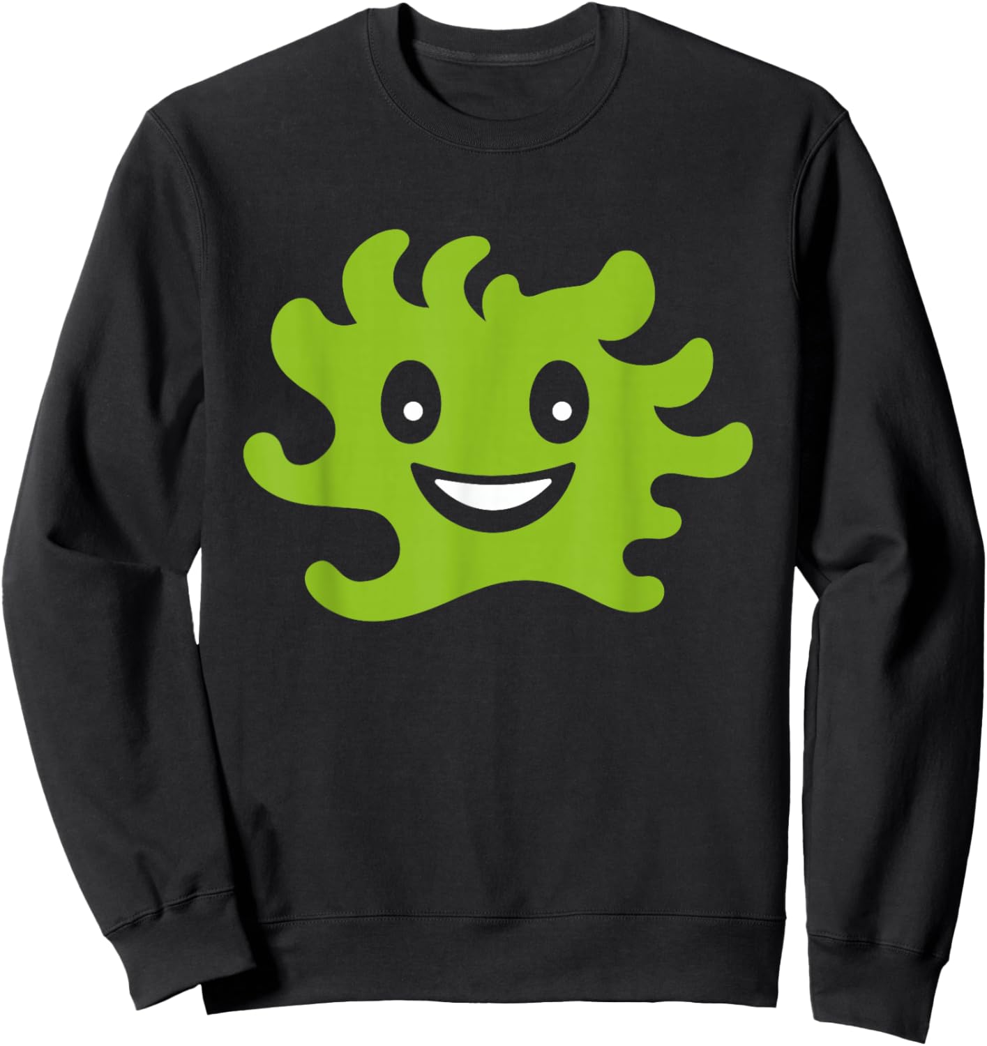 Cute Seaweed Funny Minimalist Simple Algae Sweatshirt - Sweatshirt | Black