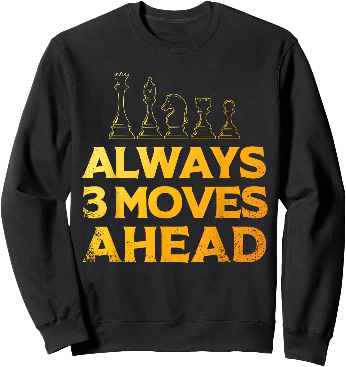 Cool Chess Design Women Kids Board Game Chess Player Sweatshirt - Sweatshirt | Black