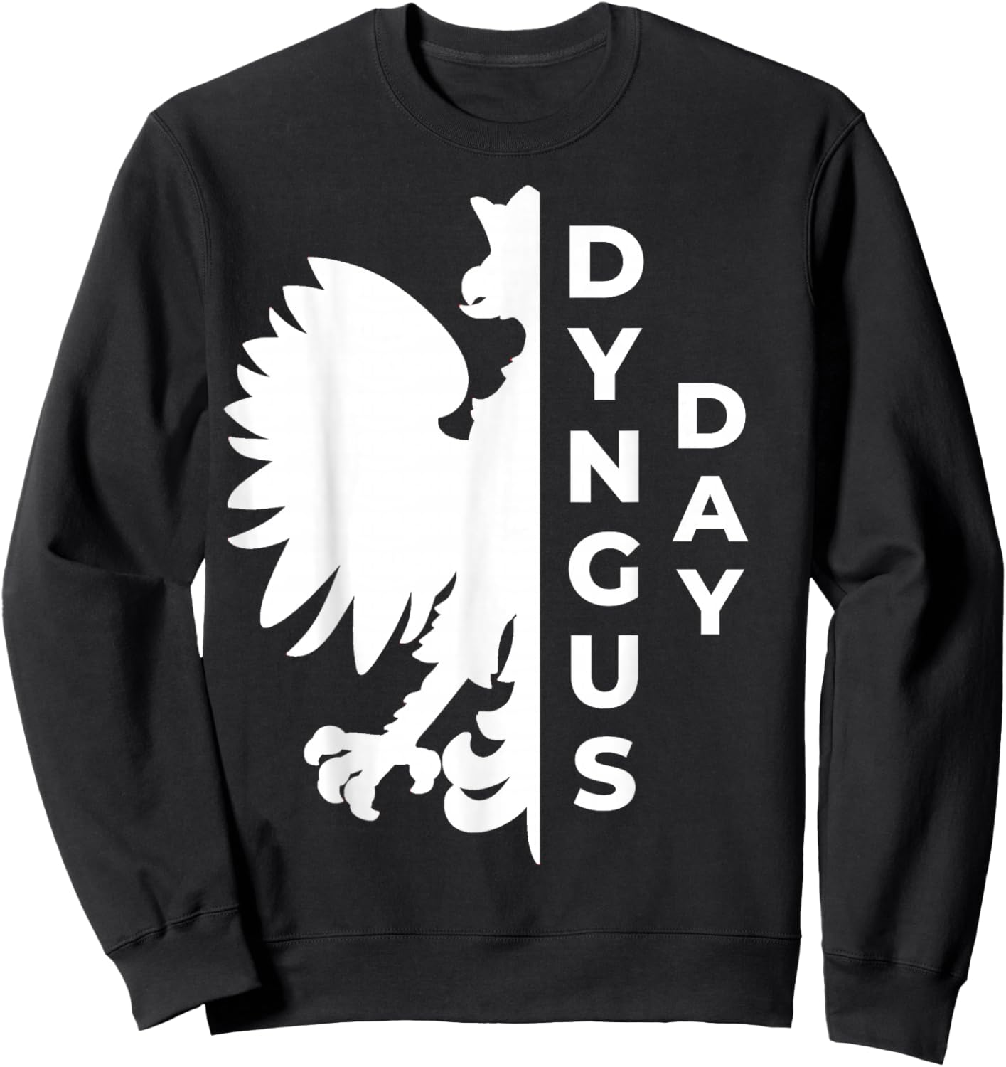 Funny Dyngus Day Shirts Polska Eagle | Polish Smigus Dyngus Sweatshirt - Sweatshirt | Black