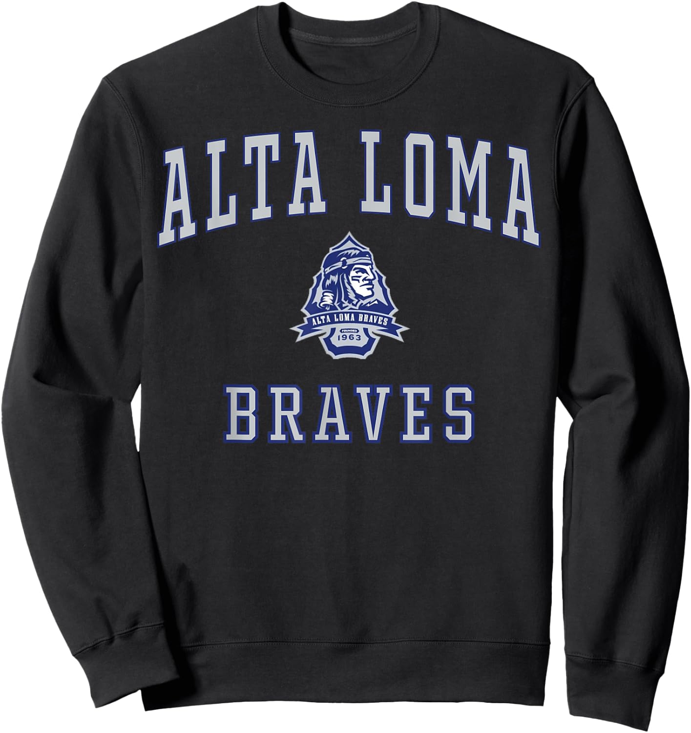 Alta Loma High School Braves C1 Sweatshirt - Sweatshirt | Black