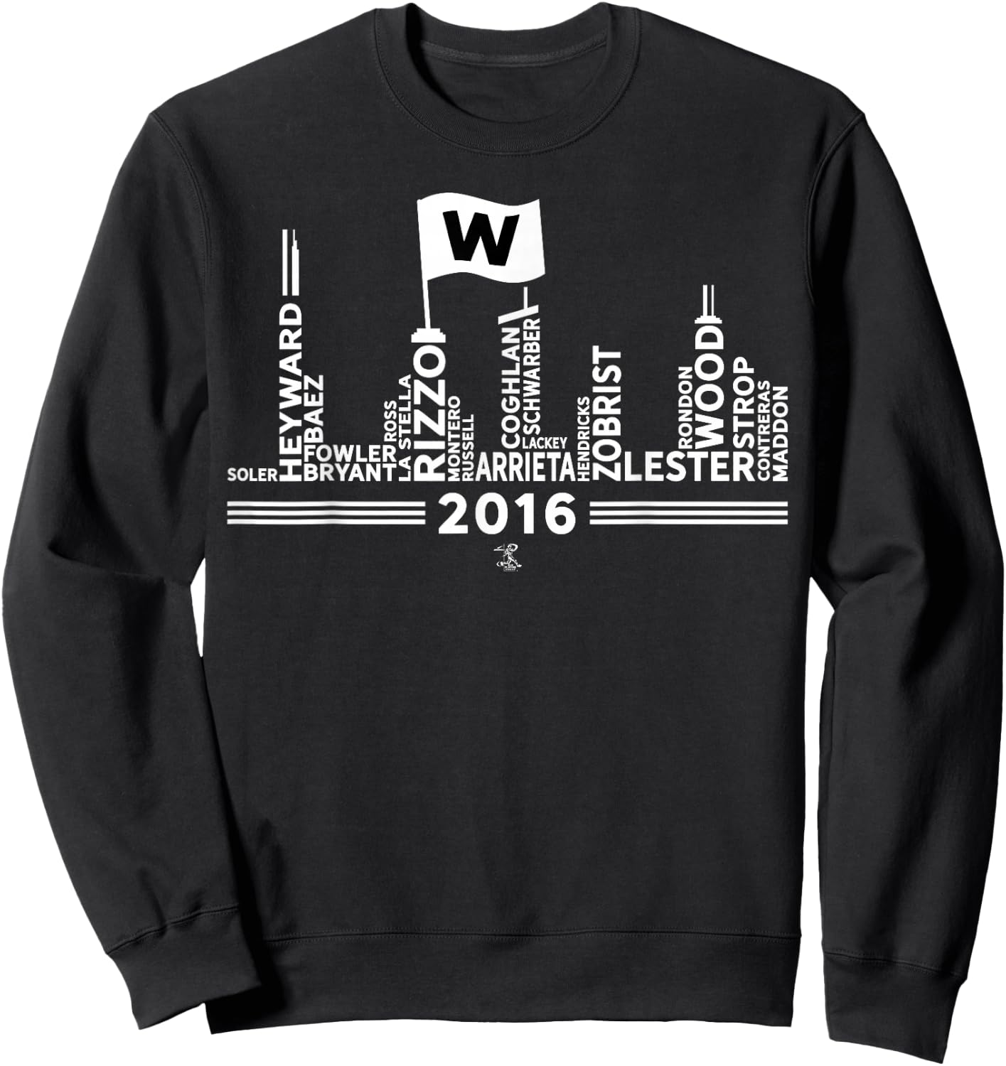 2019 Anthony Rizzo Skyline - Apparel Sweatshirt - Sweatshirt | Black