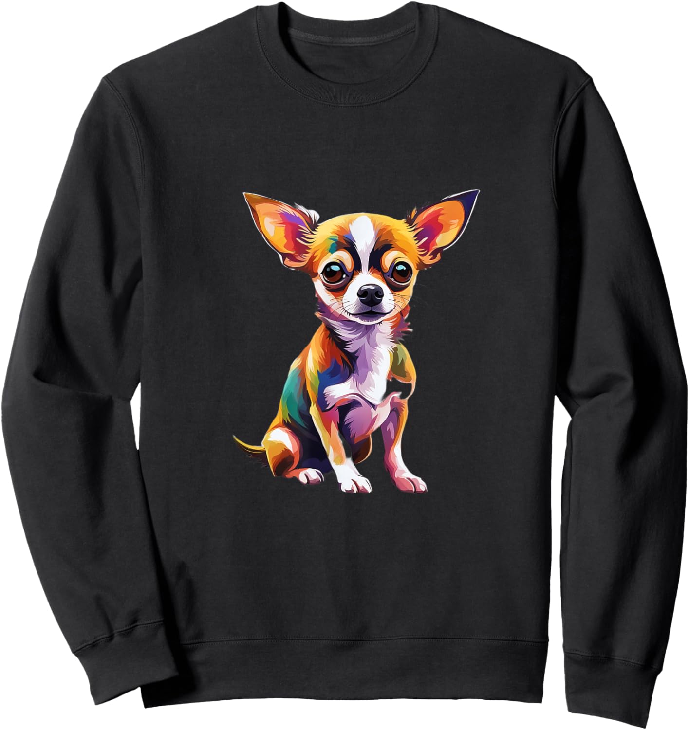 Chihuahua Dog Sweatshirt - Sweatshirt | Black