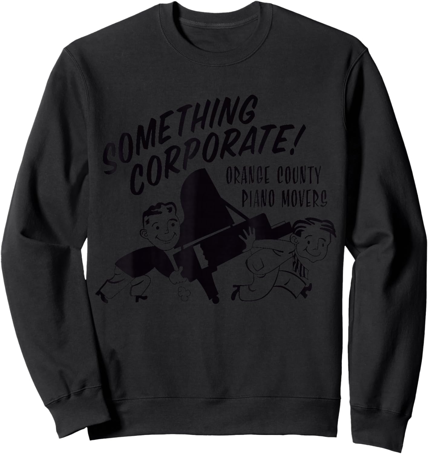Something Corporate - Piano Movers Sweatshirt - Sweatshirt | Black