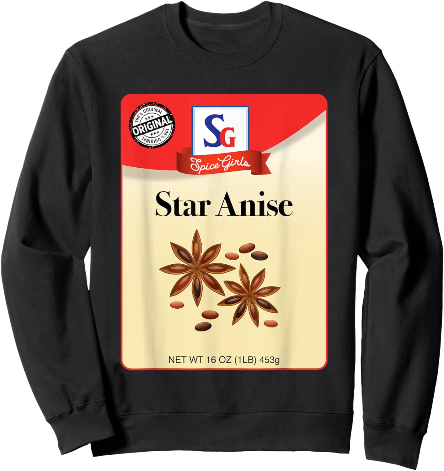 Spice Halloween Costume - Star Anise - Group, Girls, Women Sweatshirt - Sweatshirt | Black
