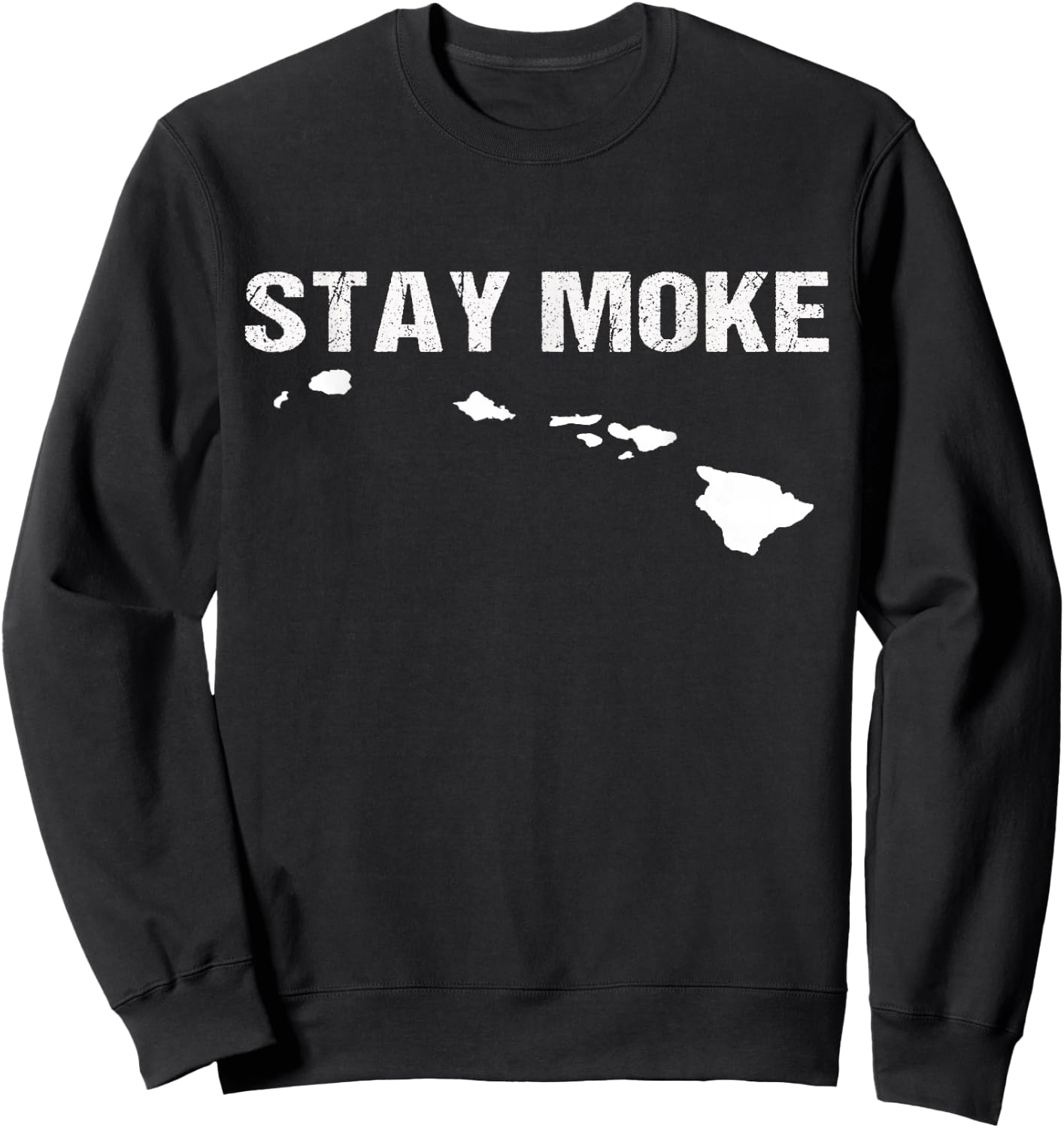 Moke Hawaiian Islands Sweatshirt - Sweatshirt | Black