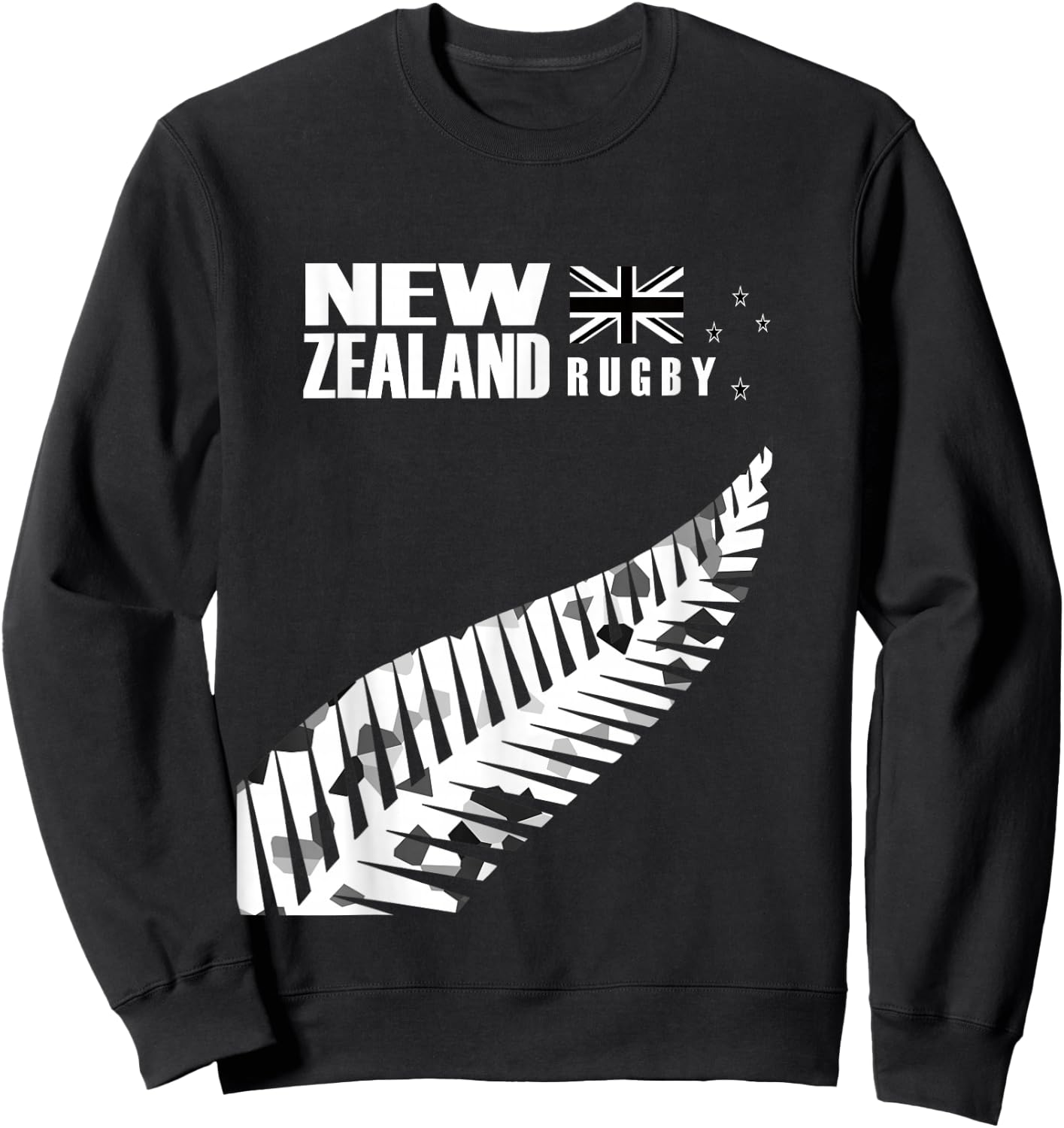 New Zealand Rugby Fan Haka Sweatshirt - Sweatshirt | Black