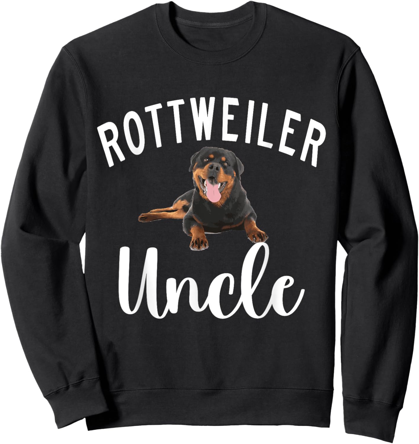 Rottweiler Uncle Sweatshirt - Sweatshirt | Black