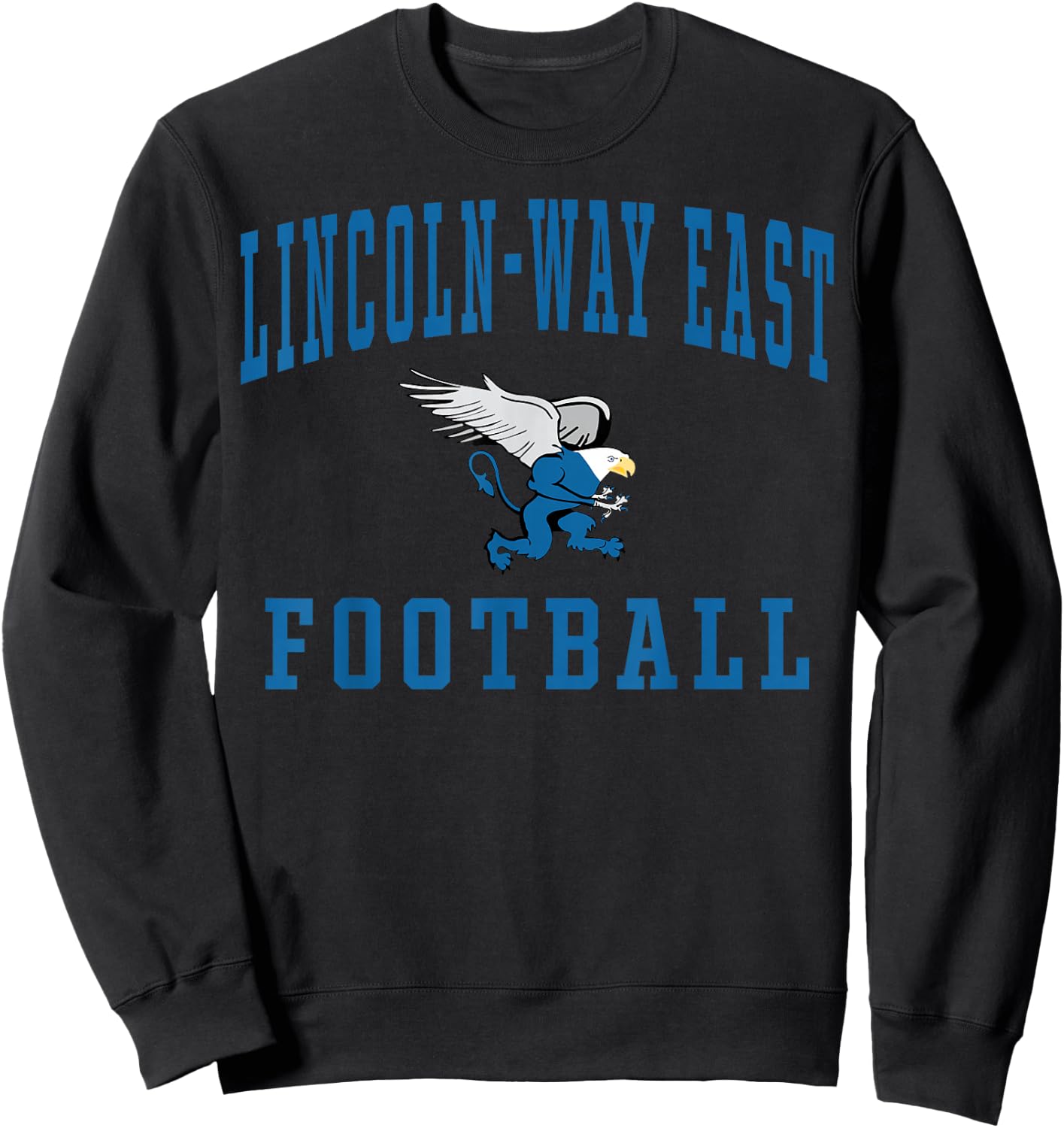 Lincoln-Way East High School Griffins C3 Sweatshirt - Sweatshirt | Black