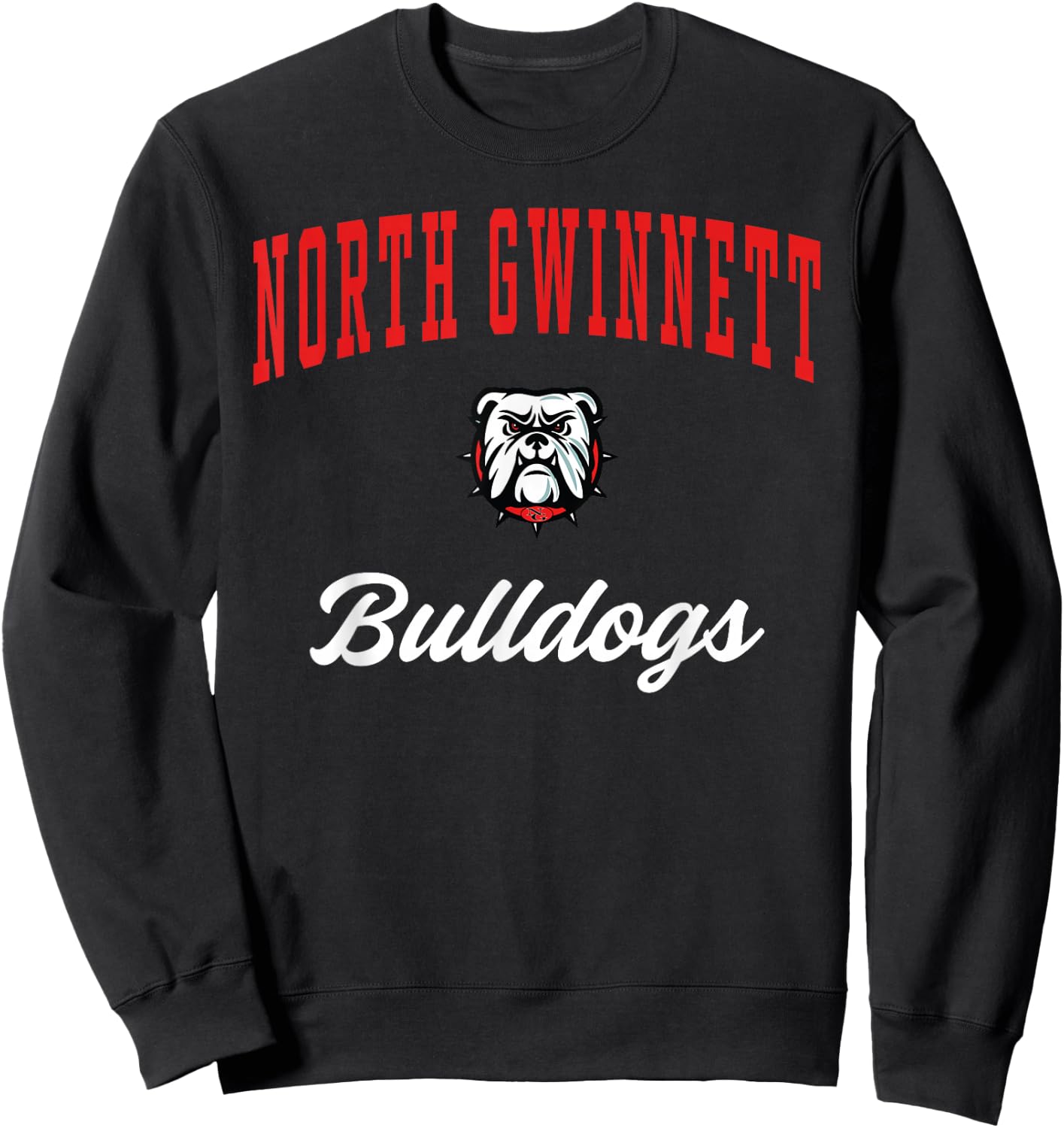 North Gwinnett High School Bulldogs Sweatshirt - Sweatshirt | Black
