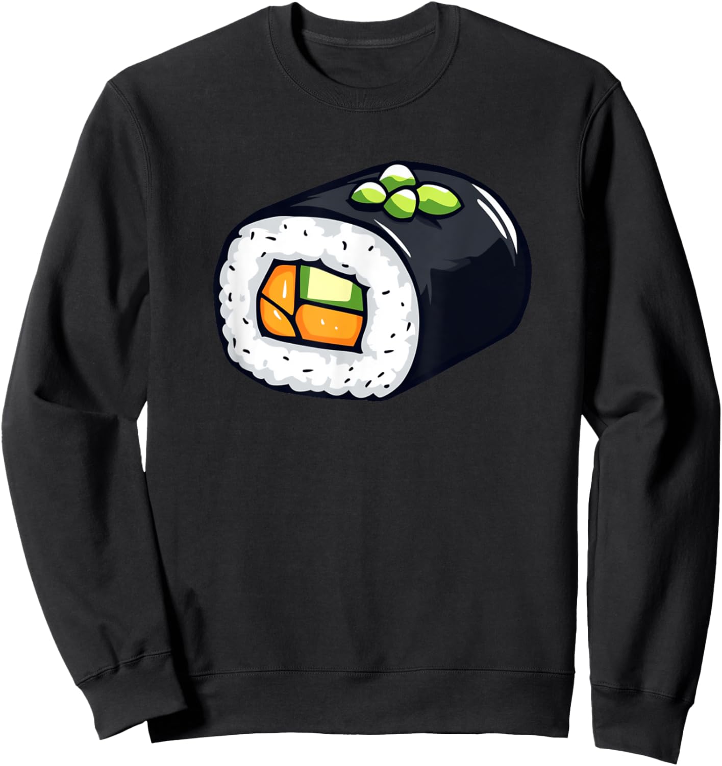 Sushi Costume Boys Girls Sweatshirt - Sweatshirt | Black