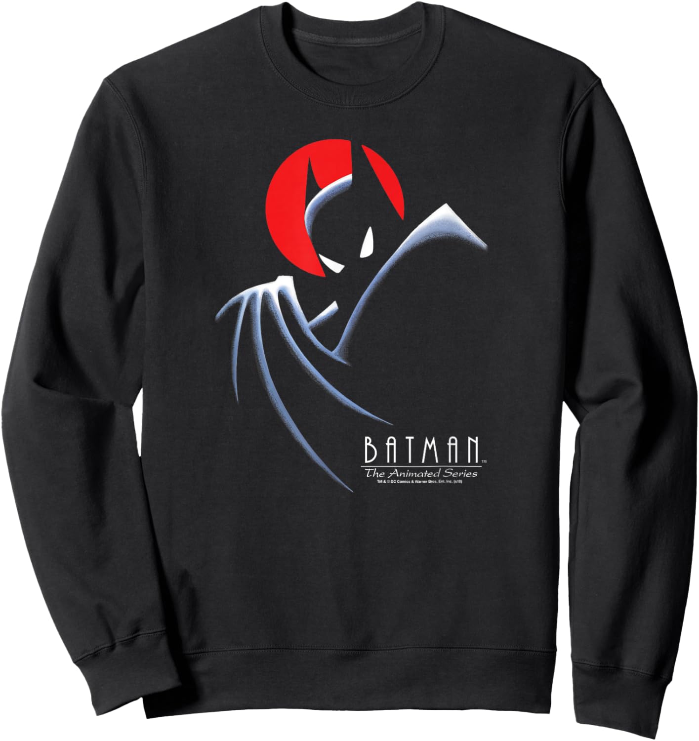 Batman: The Animated Series Behind The Cape Sweatshirt - Sweatshirt | Black