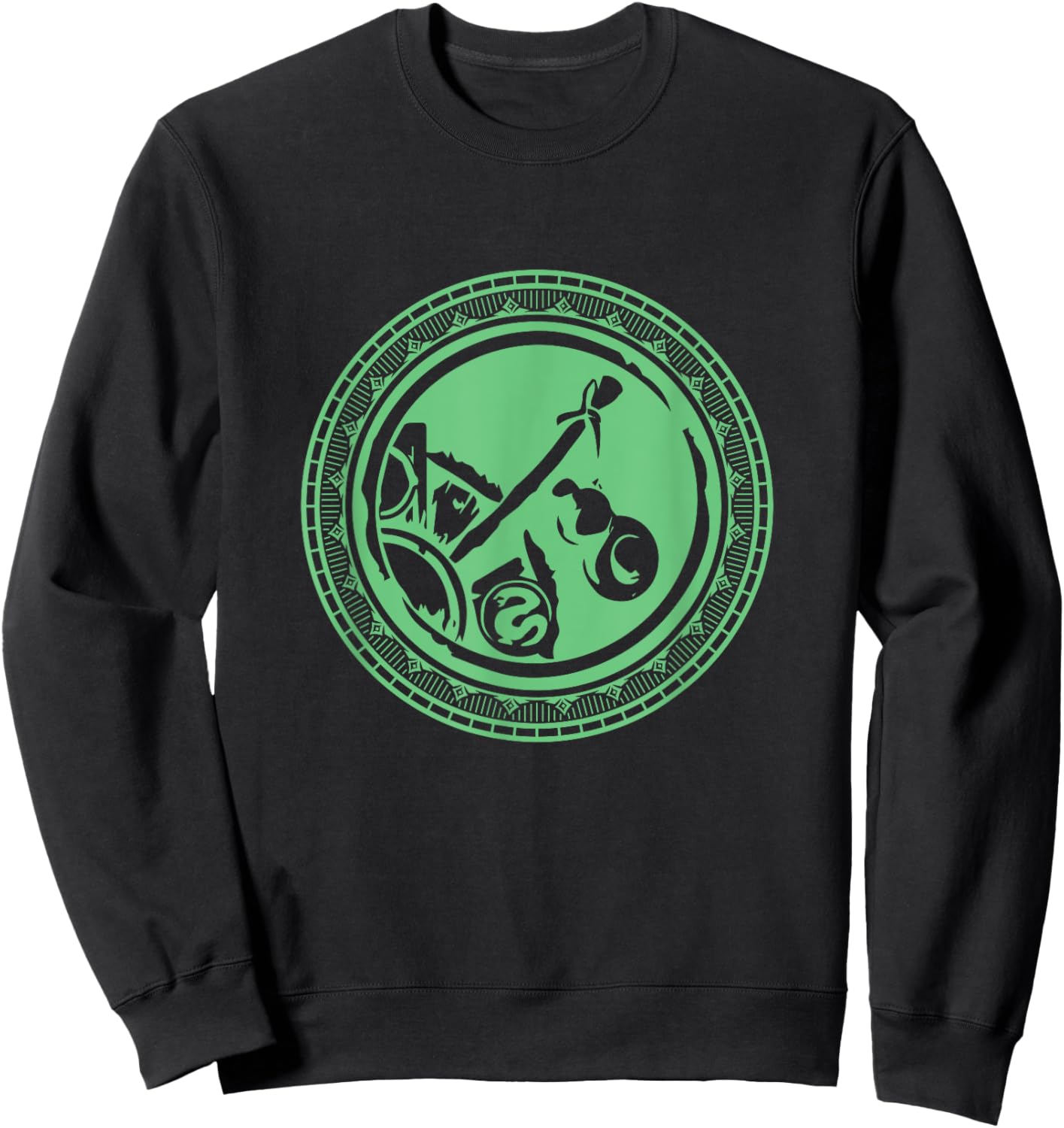 Wow Monk Role Playing Gamer Sweatshirt - Sweatshirt | Black
