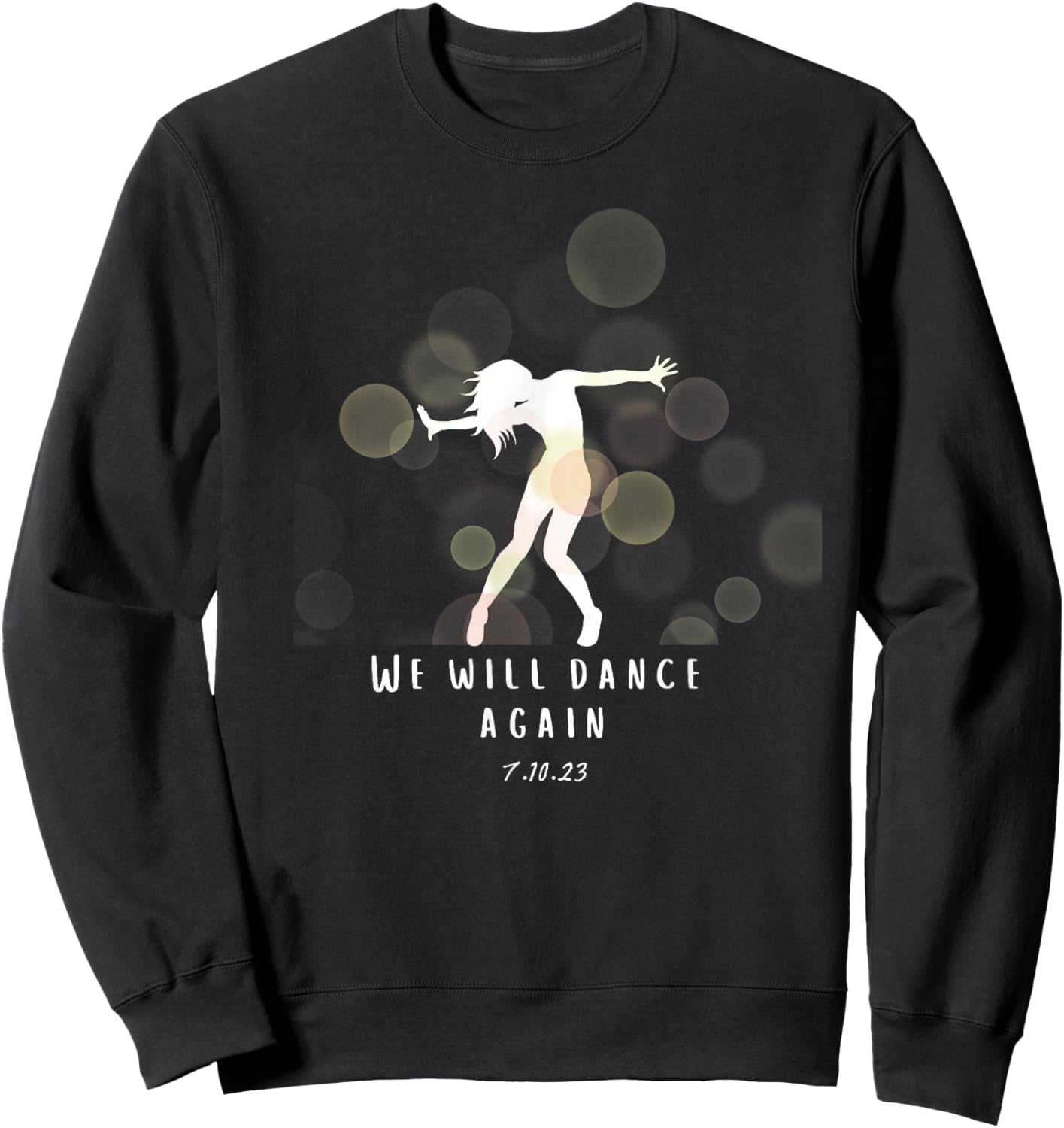 Israel Nova Festival We Will Dance Again Israelite Remember Sweatshirt - Sweatshirt | Black