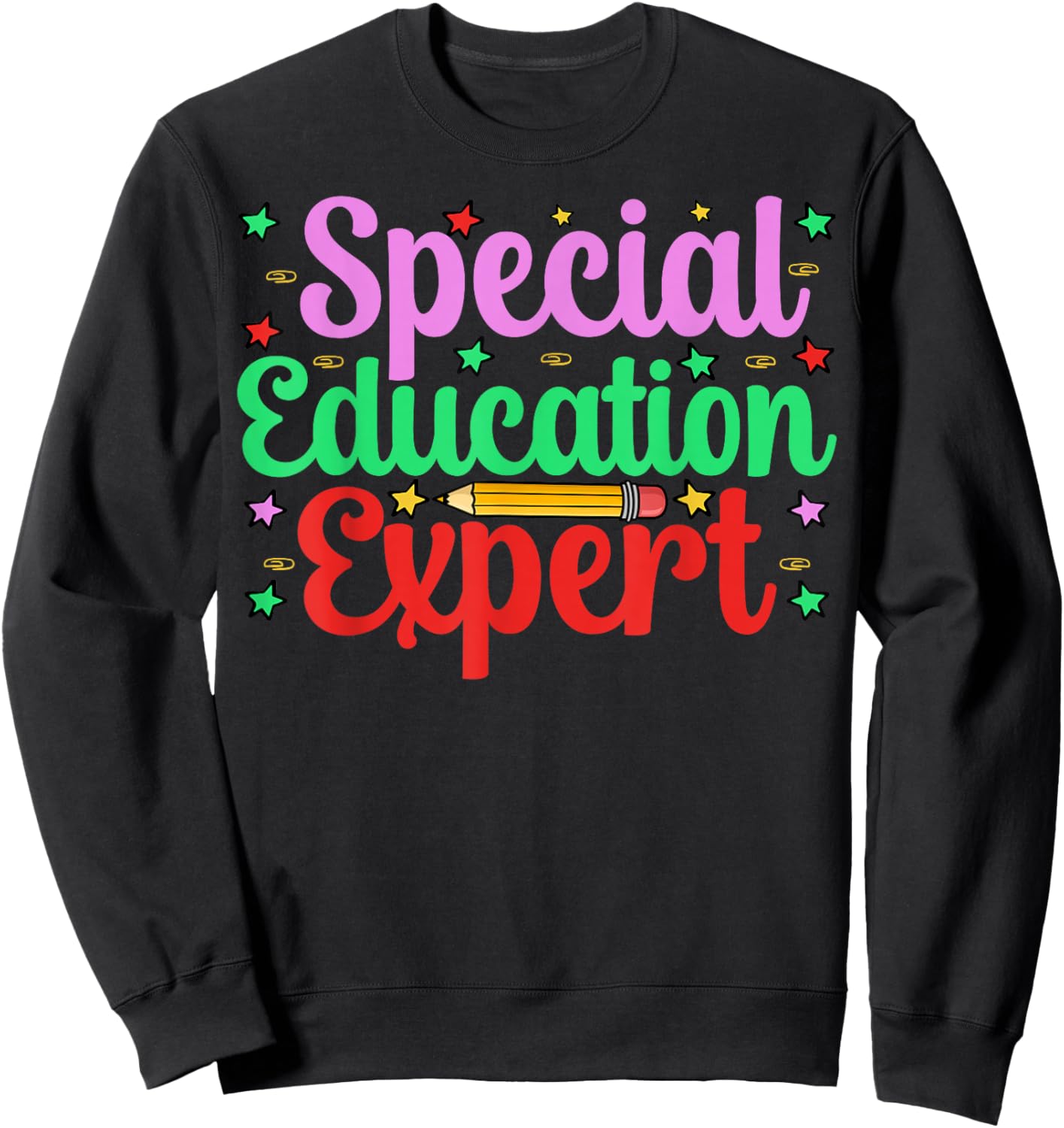 SPED Special Education Teacher - Special Education Expert Sweatshirt - Sweatshirt | Black