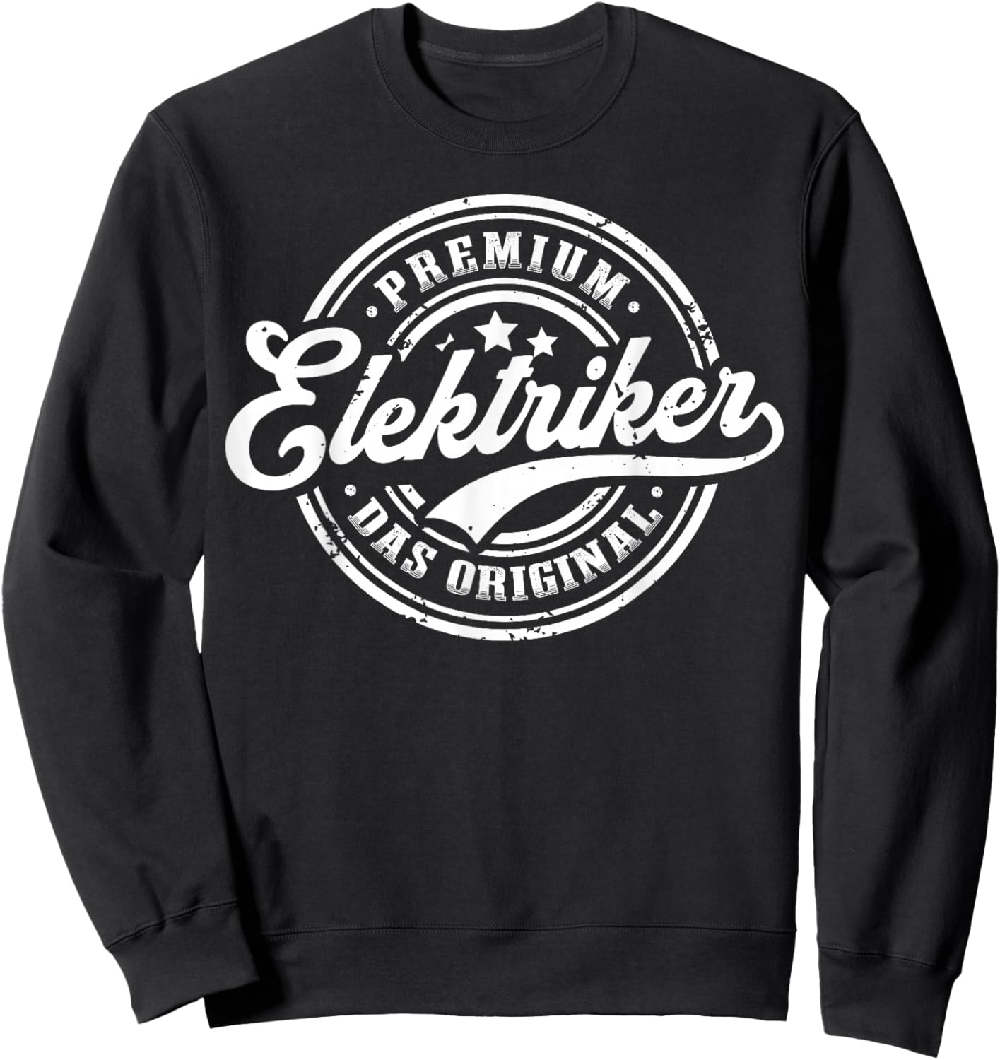 Elektriker Original Lustiges Elektriker Sweatshirt - Sweatshirt | Black