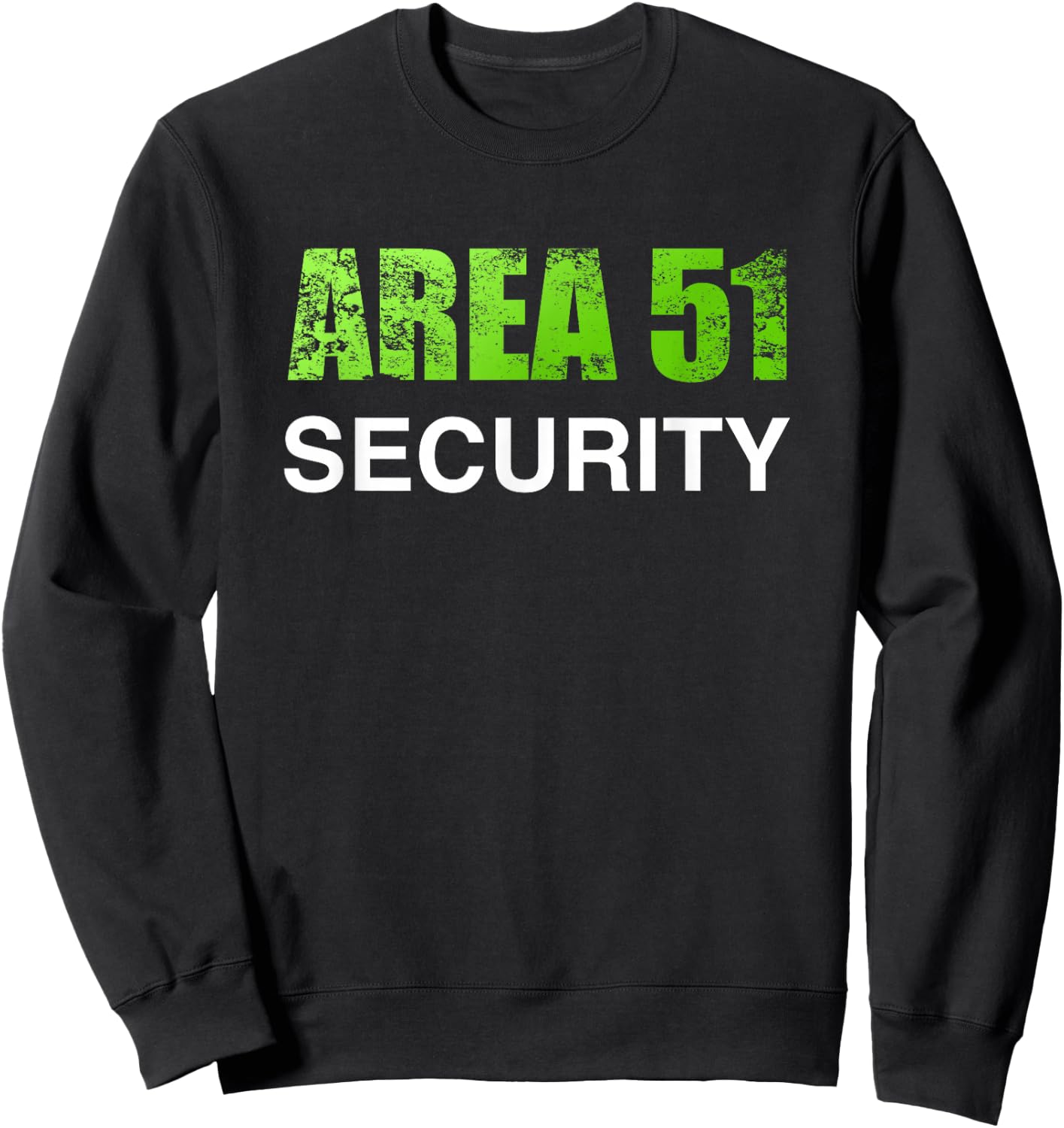 Area 51 Security Costume Sweatshirt - Sweatshirt | Black