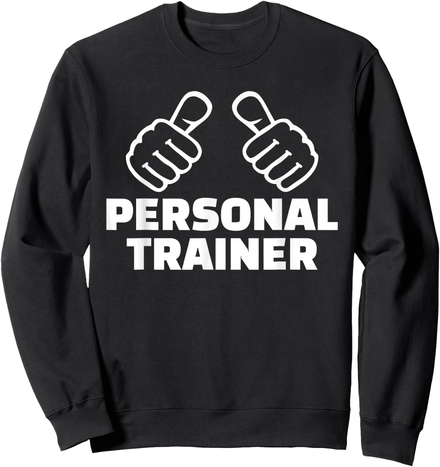 Personal trainer Sweatshirt - Sweatshirt | Black