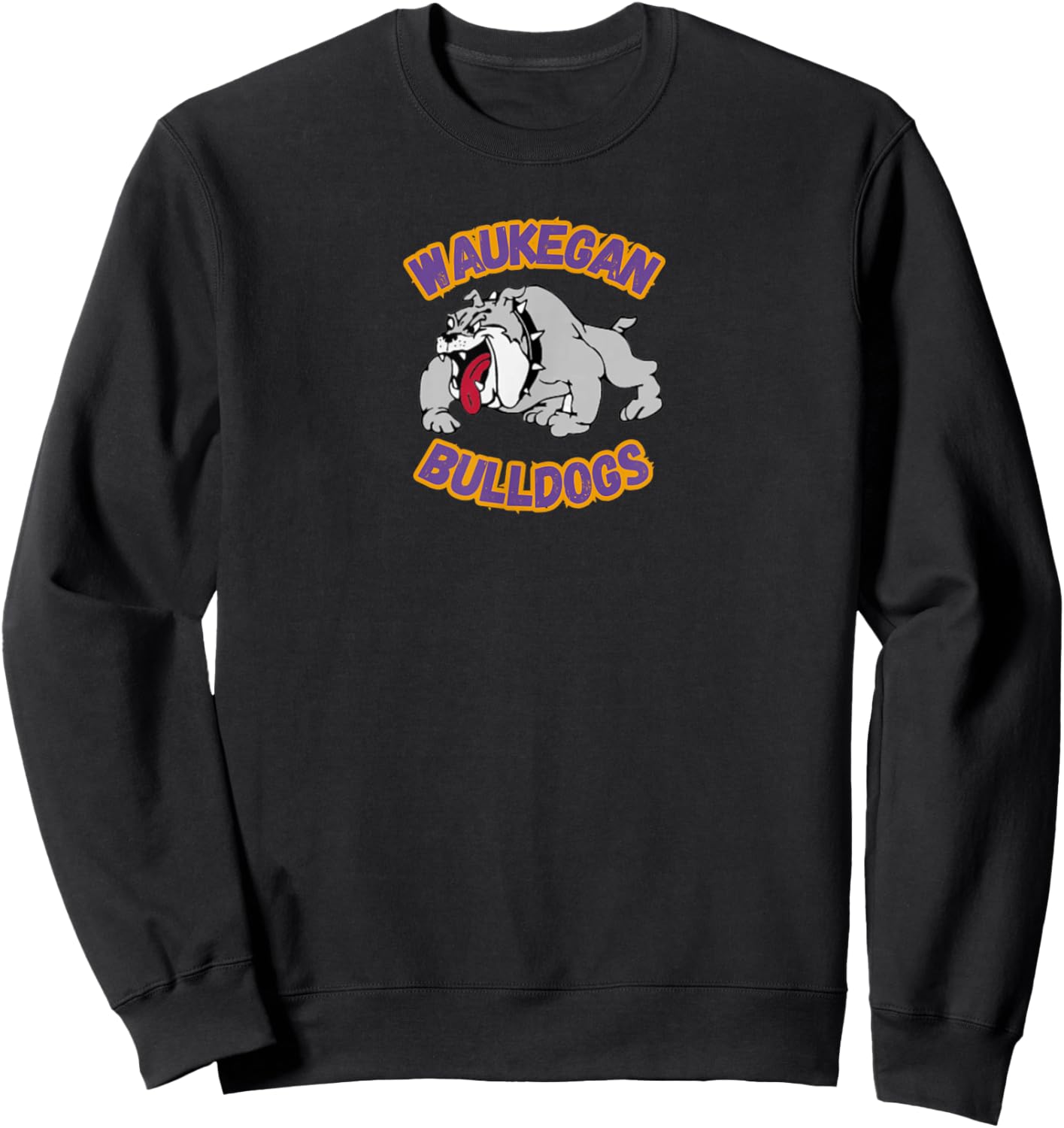 Waukegan Bulldogs Sweatshirt - Sweatshirt | Black