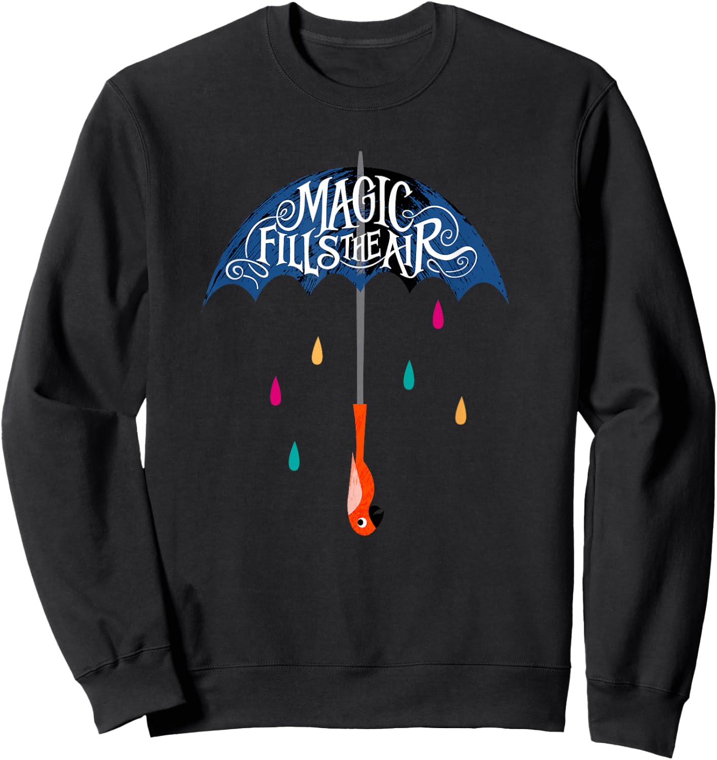 Disney Mary Poppins Returns Magic Fills The Air Sweatshirt - Sweatshirt | Black