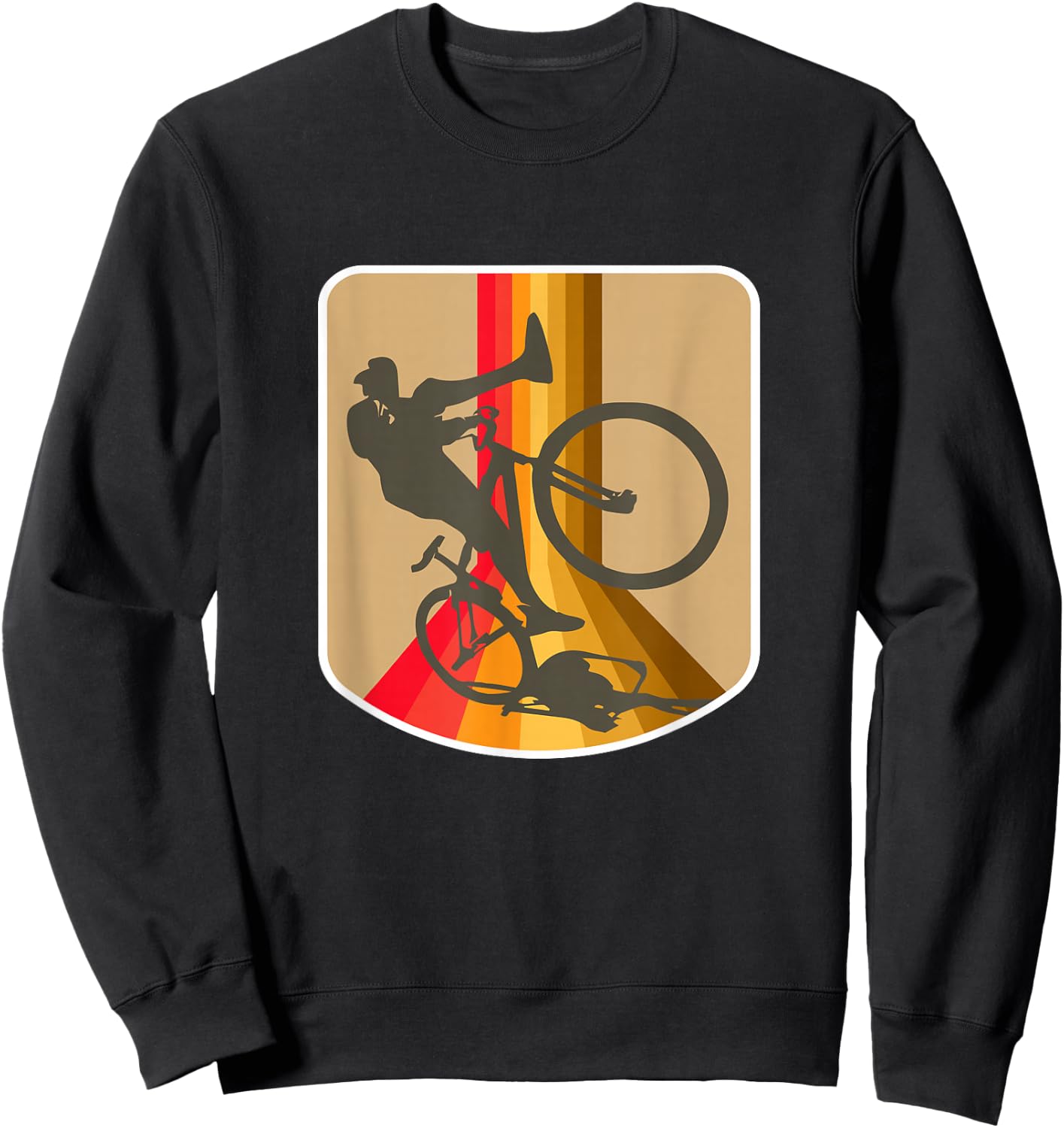 Bike Ride Out Se Wheelie Swerving Big Wheel Bmx Sweatshirt - Sweatshirt | Black
