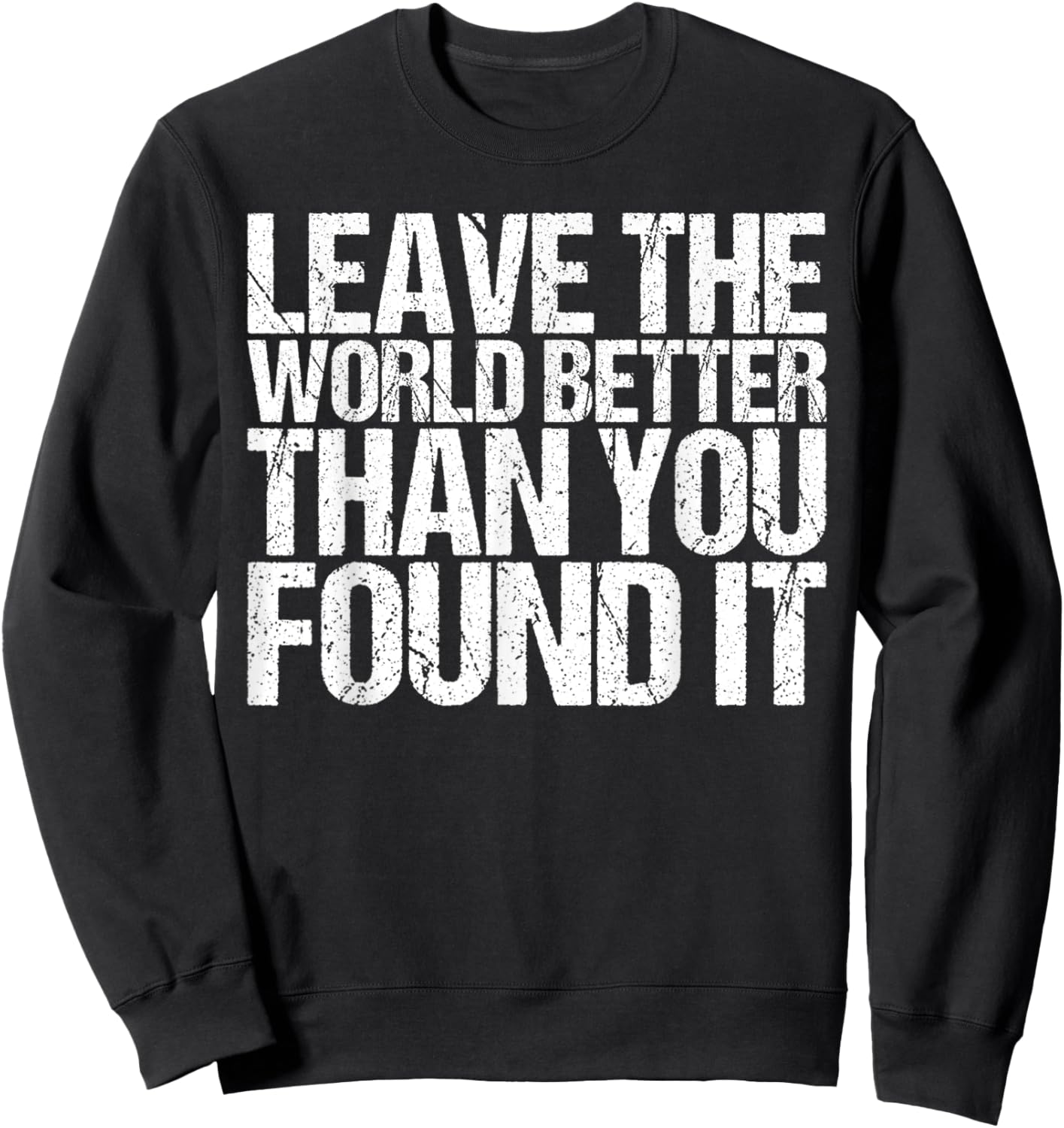 Earth Day Sweatshirt - Sweatshirt | Black