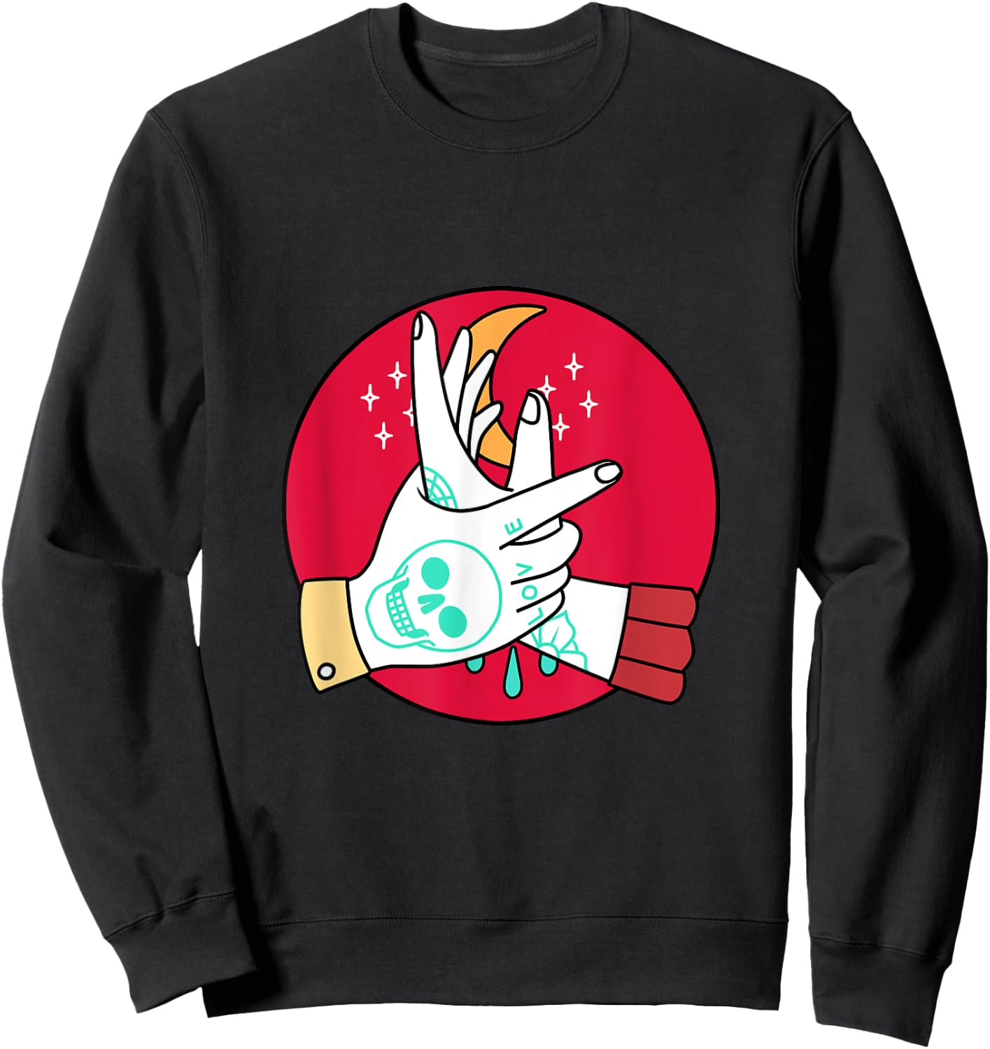 Wrist Locker - Brazilian Jiu Jitsu BJJ and Grappling Sweatshirt - Sweatshirt | Black