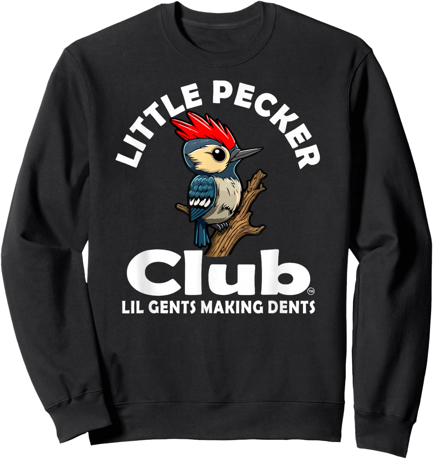 The Real Little Pecker Club Sweatshirt - Sweatshirt | Black