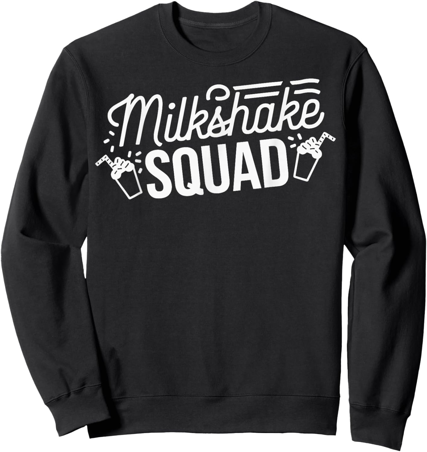 Milkshake Squad Sweatshirt - Sweatshirt | Black