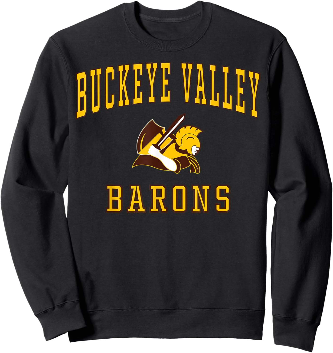 Buckeye Valley High School Barons C1 Sweatshirt - Sweatshirt | Black