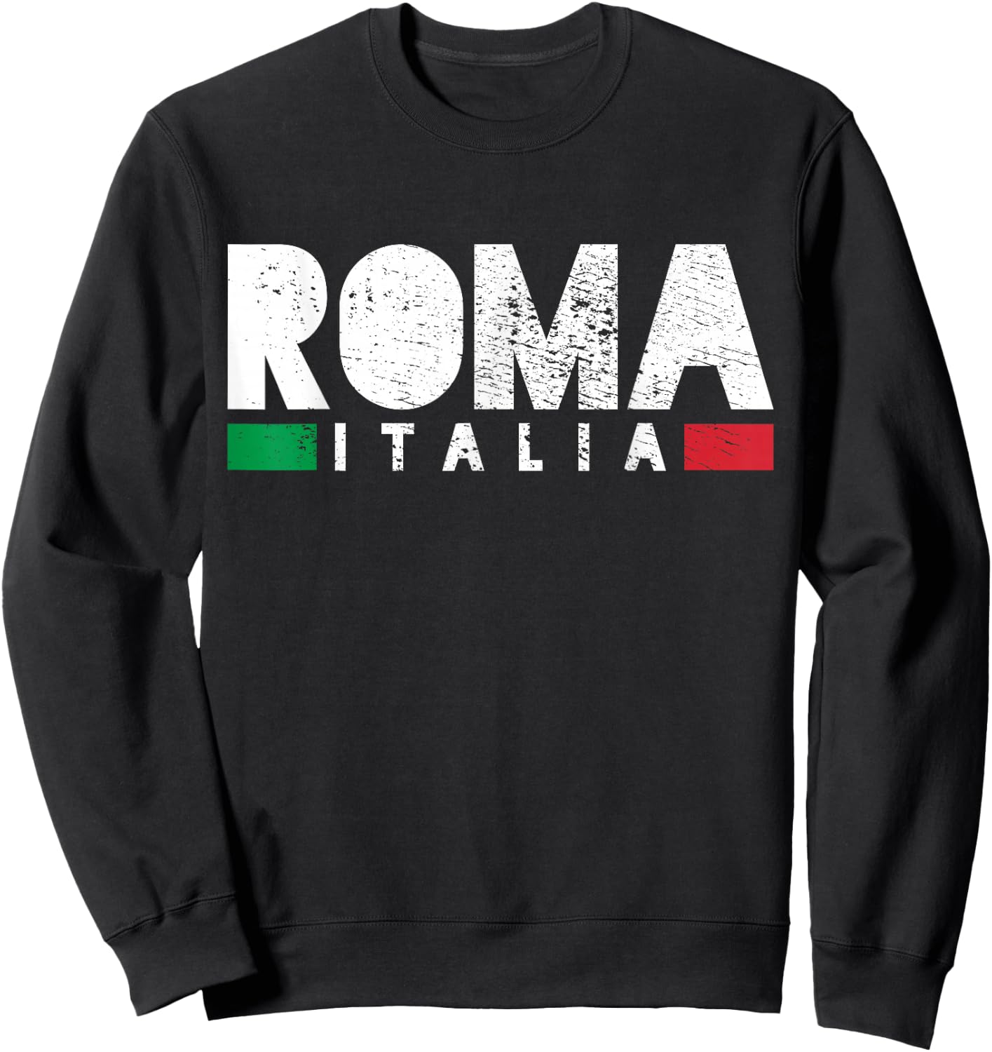 Rome Italy Sweatshirt - Sweatshirt | Black