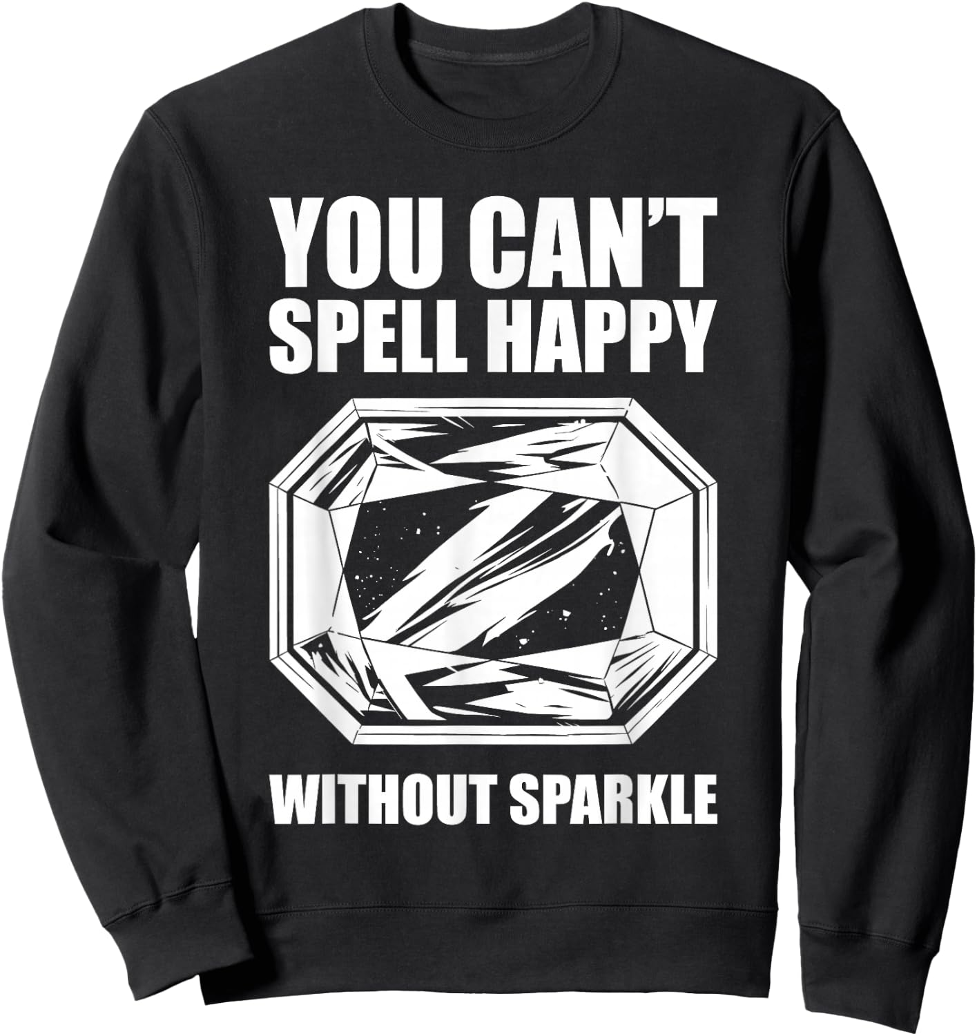 Gems Stones - Precious Gemstones Sweatshirt - Sweatshirt | Black