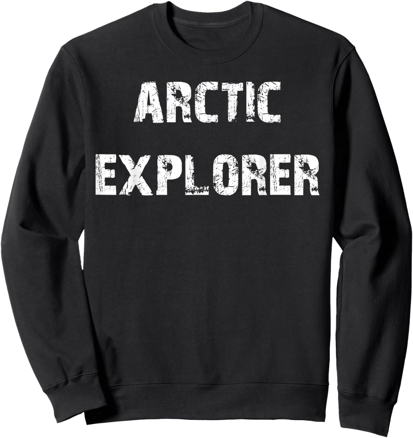 Arctic Explorer Polar Exploration Sweatshirt - Sweatshirt | Black