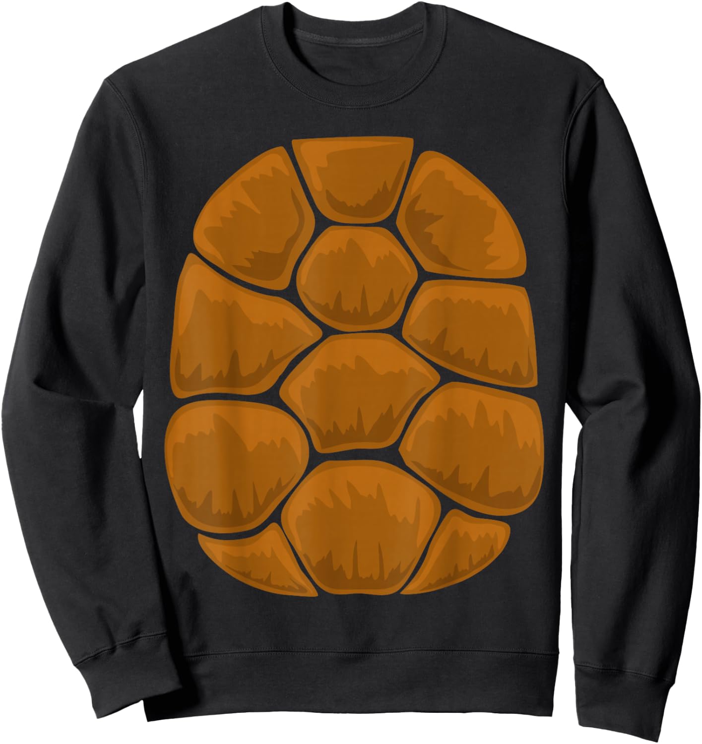 Turtle Shirt Adult Men Women Kids Turtle Shell Costume Sweatshirt - Sweatshirt | Black