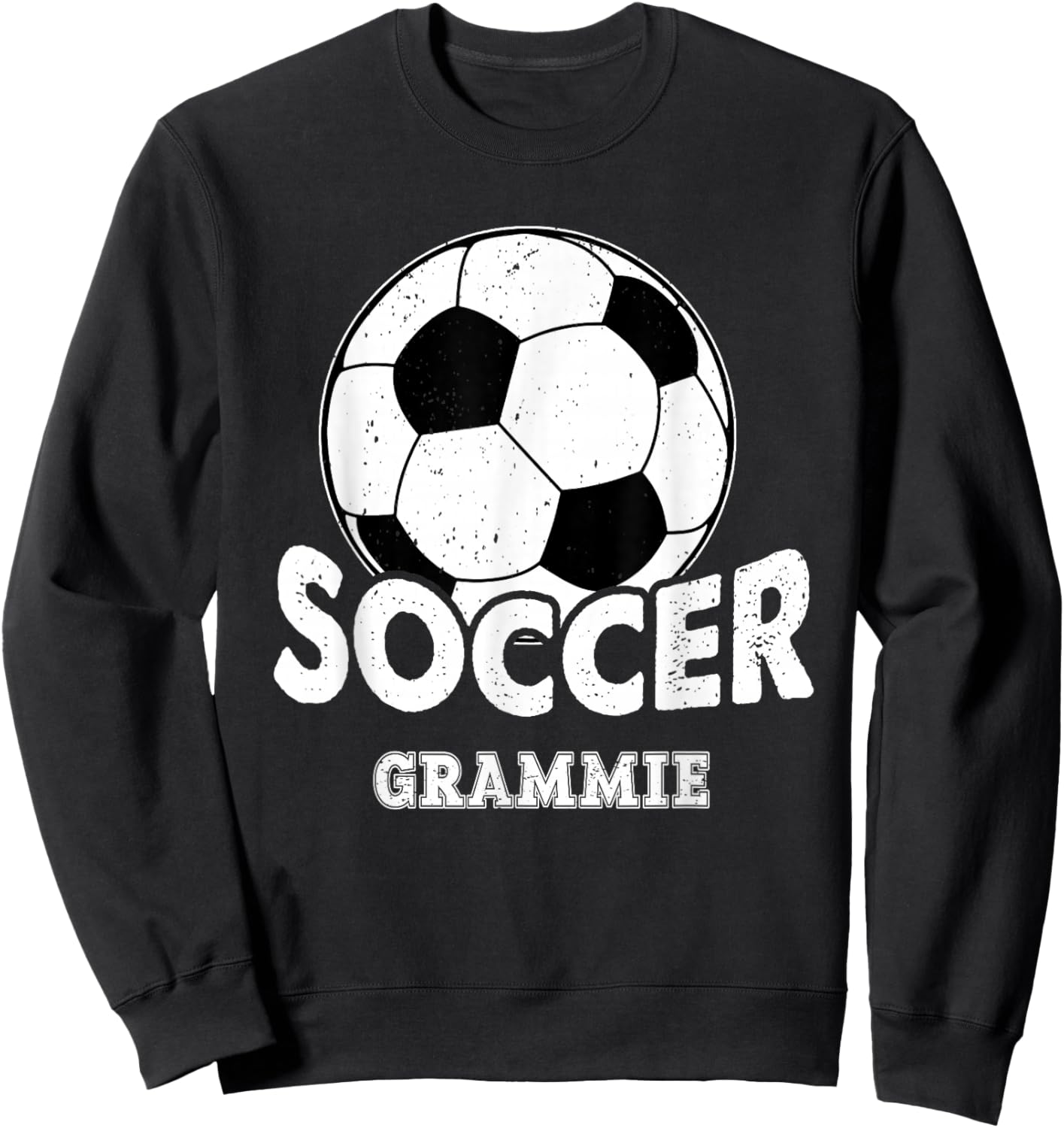 Soccer Grammie Funny Sports Soccer Sweatshirt - Sweatshirt | Black