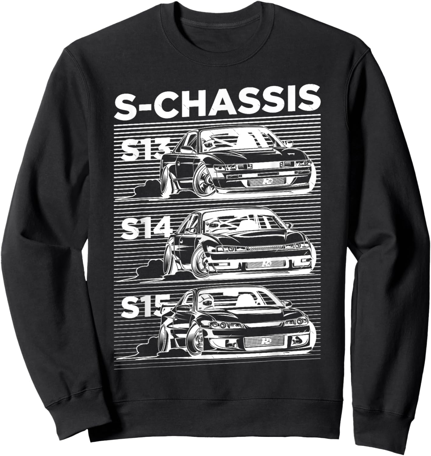 Silvia s13 s14 s15 lover sport car Sweatshirt - Sweatshirt | Black