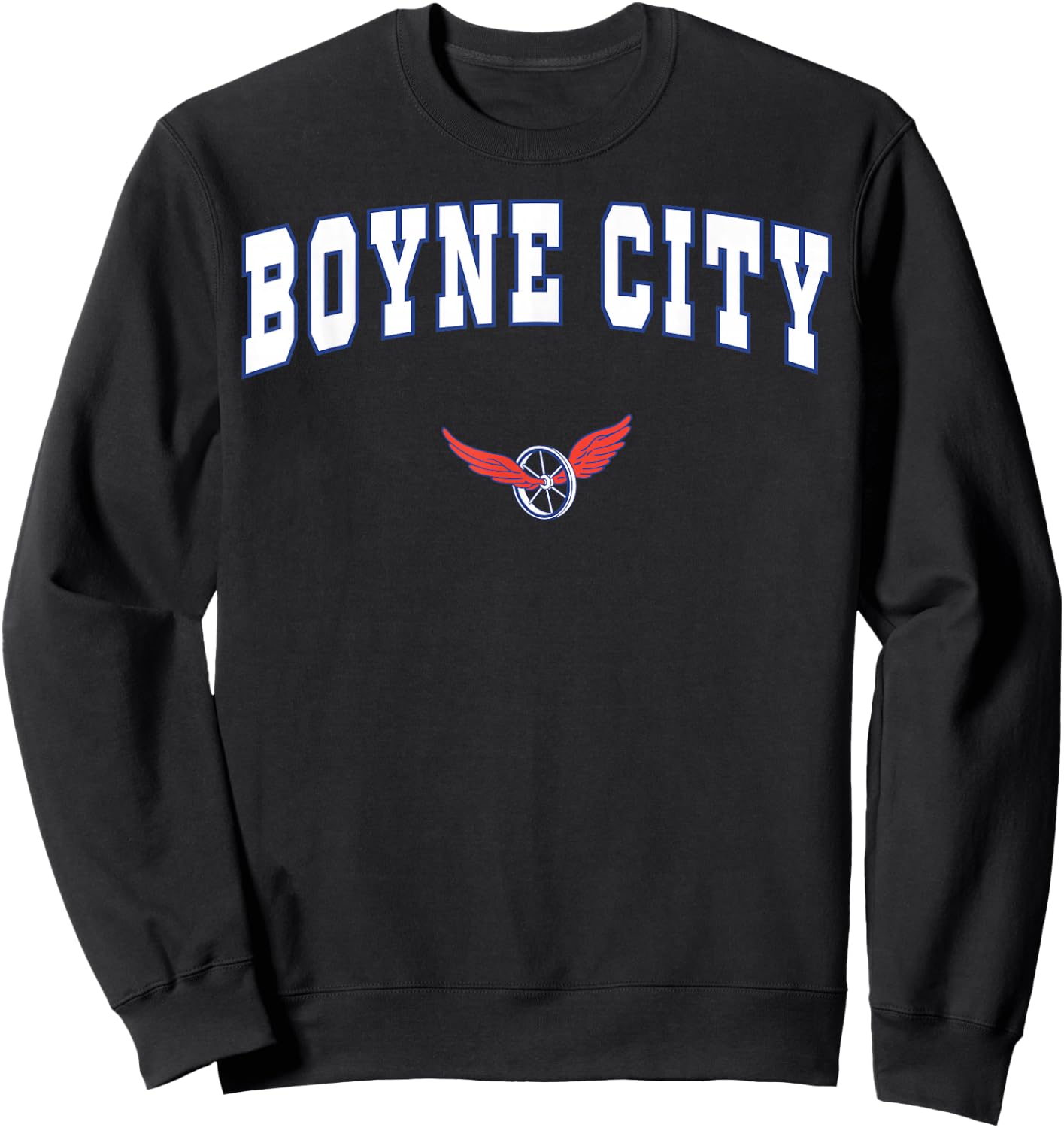 Boyne City High School Ramblers Sweatshirt - Sweatshirt | Black