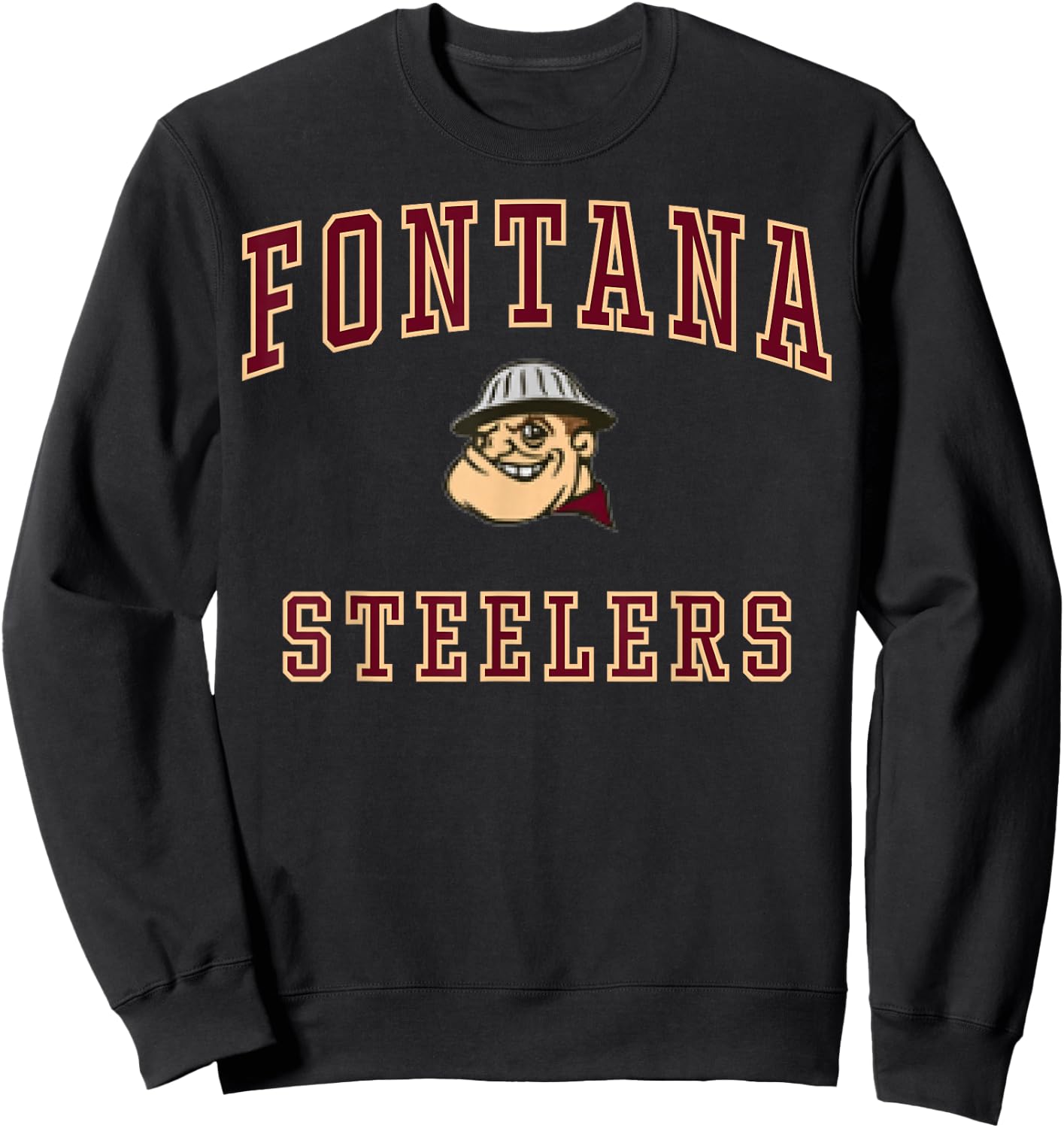Fontana High School Steelers C1 Sweatshirt - Sweatshirt | Black