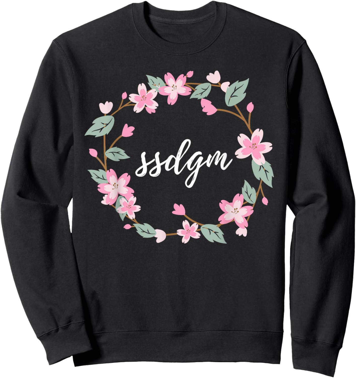 SSDGM Murderino Funny My Favorite True Crime Murder Podcast Sweatshirt - Sweatshirt | Black