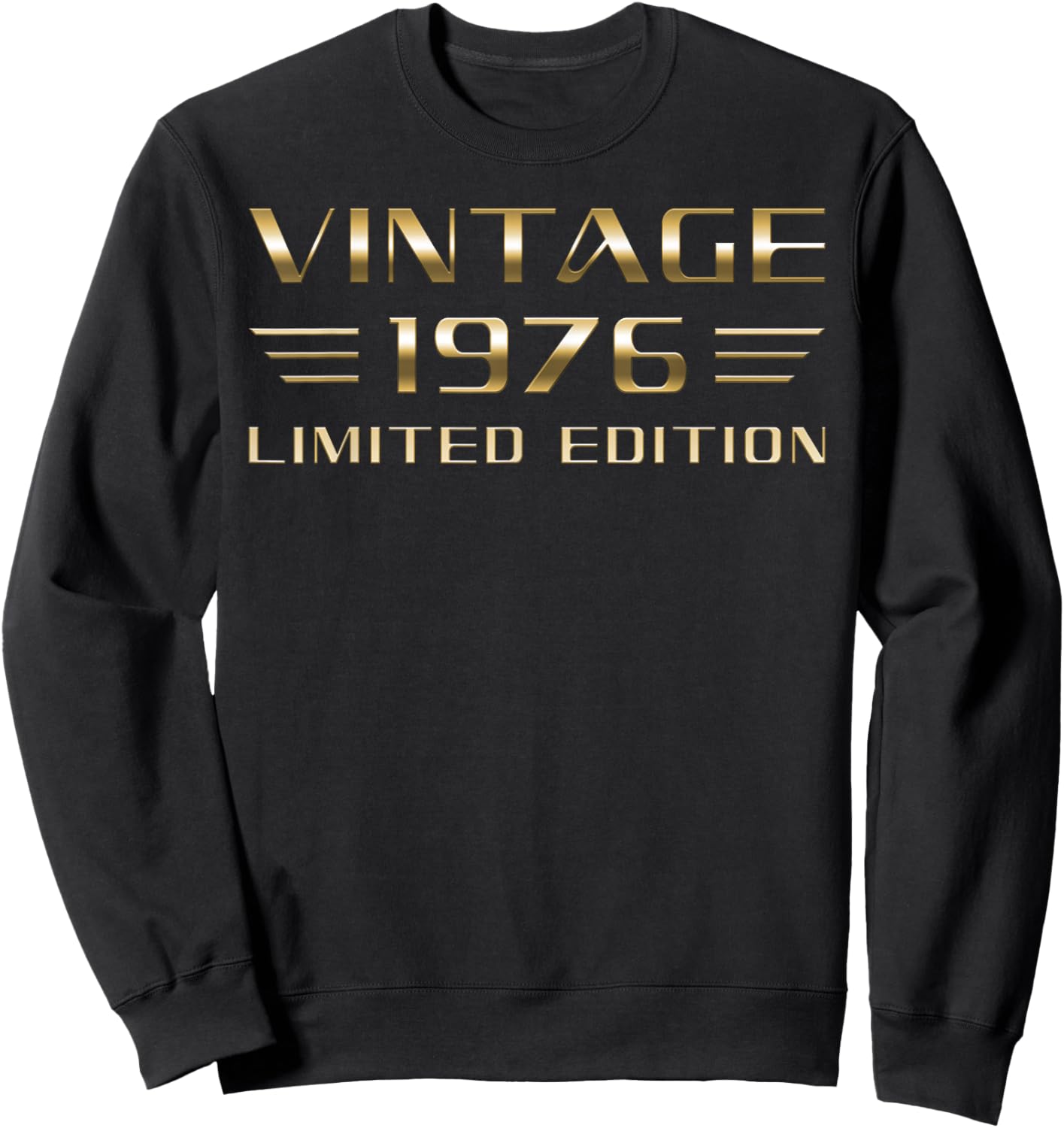 Vintage 1976 Limited Edition Classic Car 50th Birthday Sweatshirt - Sweatshirt | Black
