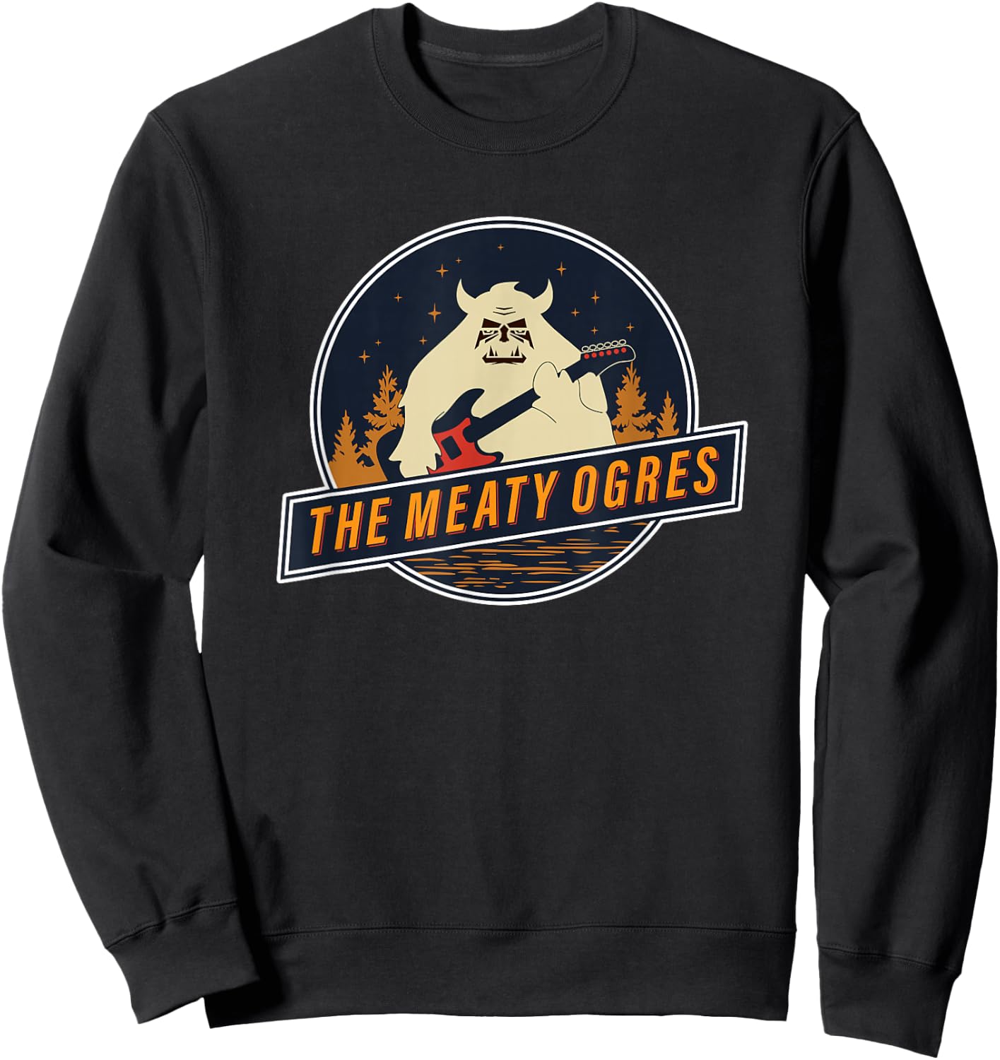 Meaty Ogres Logo Sweatshirt - Sweatshirt | Black