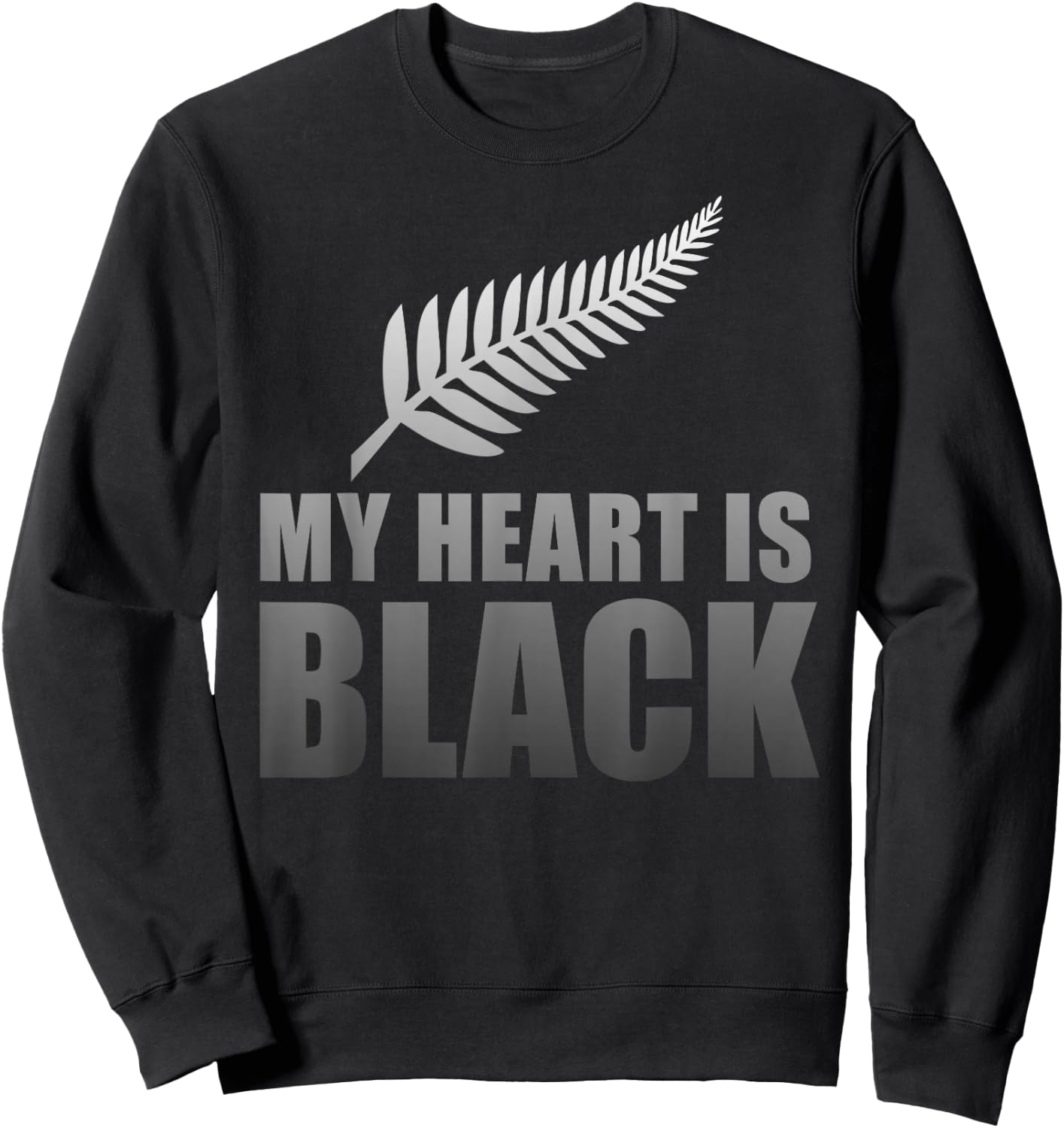 New Zealand Designed Rugby T Shirt for Rugby Dads Sweatshirt - Sweatshirt | Black